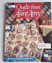 Quilts from Aunt Amy used book depot