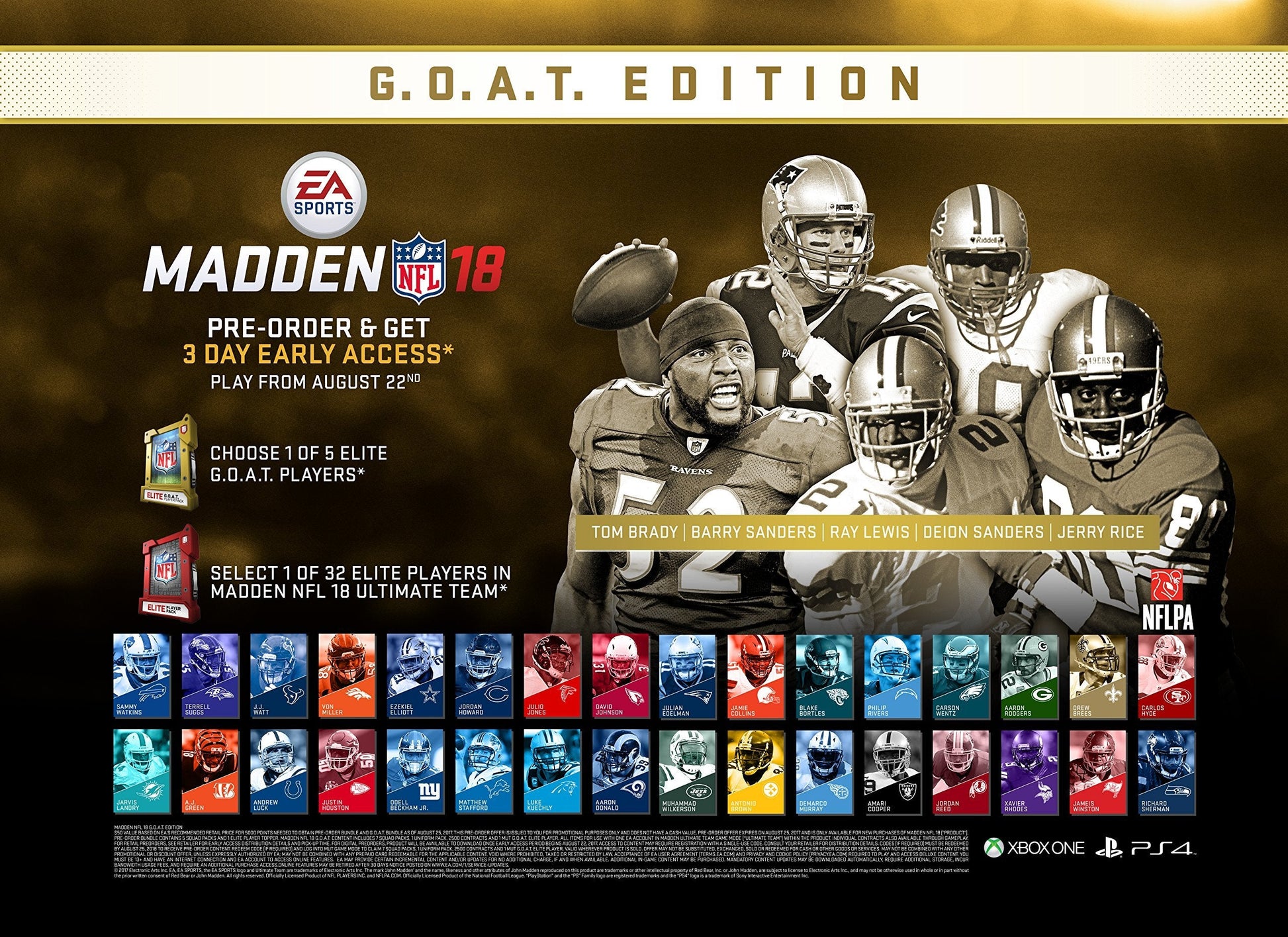 Madden NFL 18: G.O.A.T. Edition - Xbox One used book depot