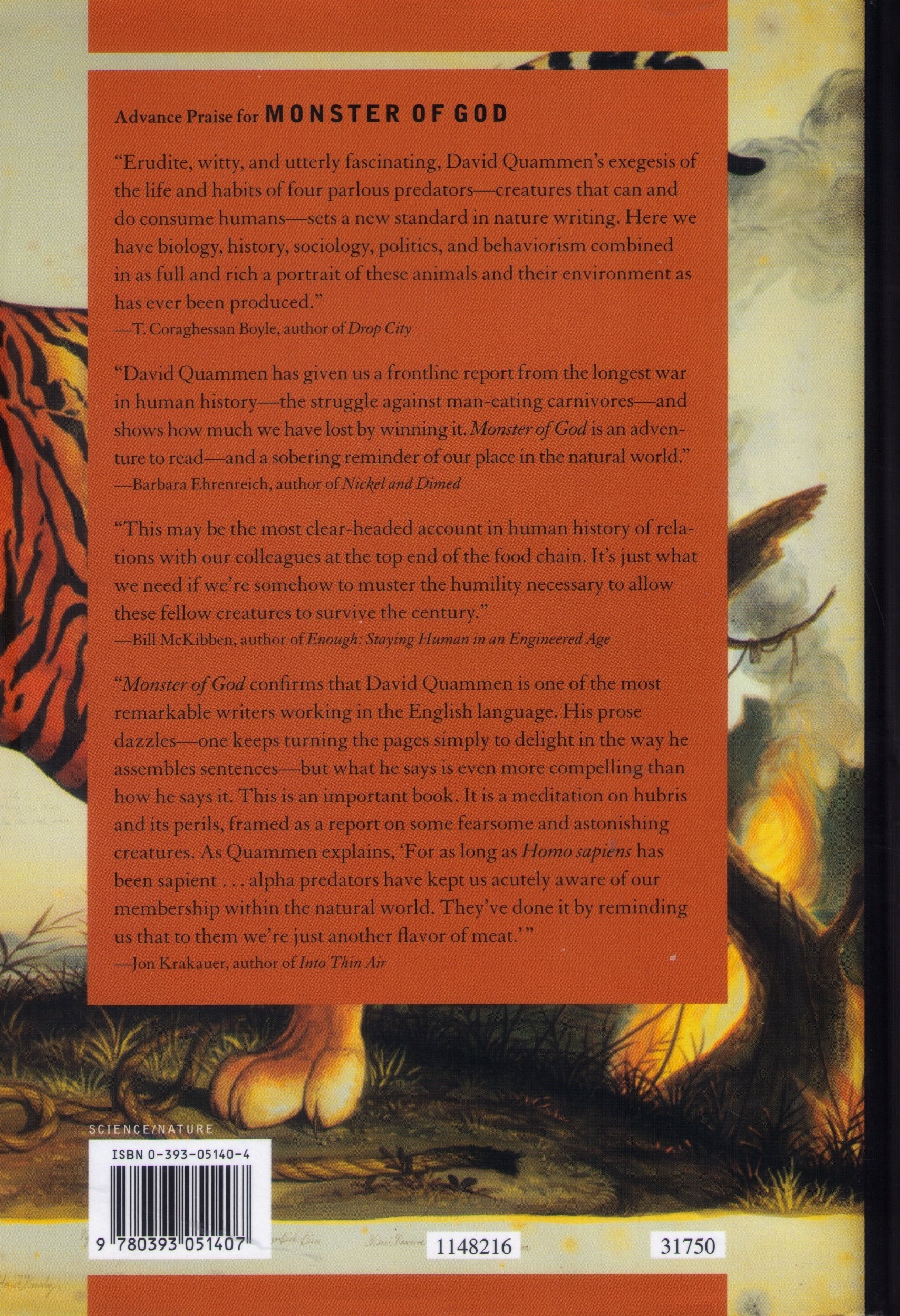 Monster of God: The Man-Eating Predator in the Jungles of History and the Mind used book depot