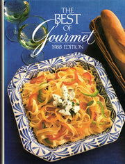 Best of Gourmet, 1988: All of the Beautifully Illustrated Menus from 1987 Plus over 500 Selected Recipes used book depot