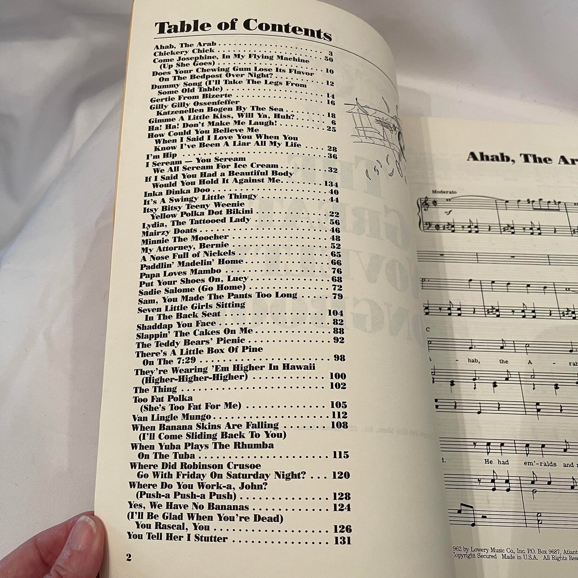 The Great Novelty Songbook: The Silliest, Funniest, Wackiest, Nuttiest Songs Ever Written in One Wild Collection/Sf-0206 used book depot