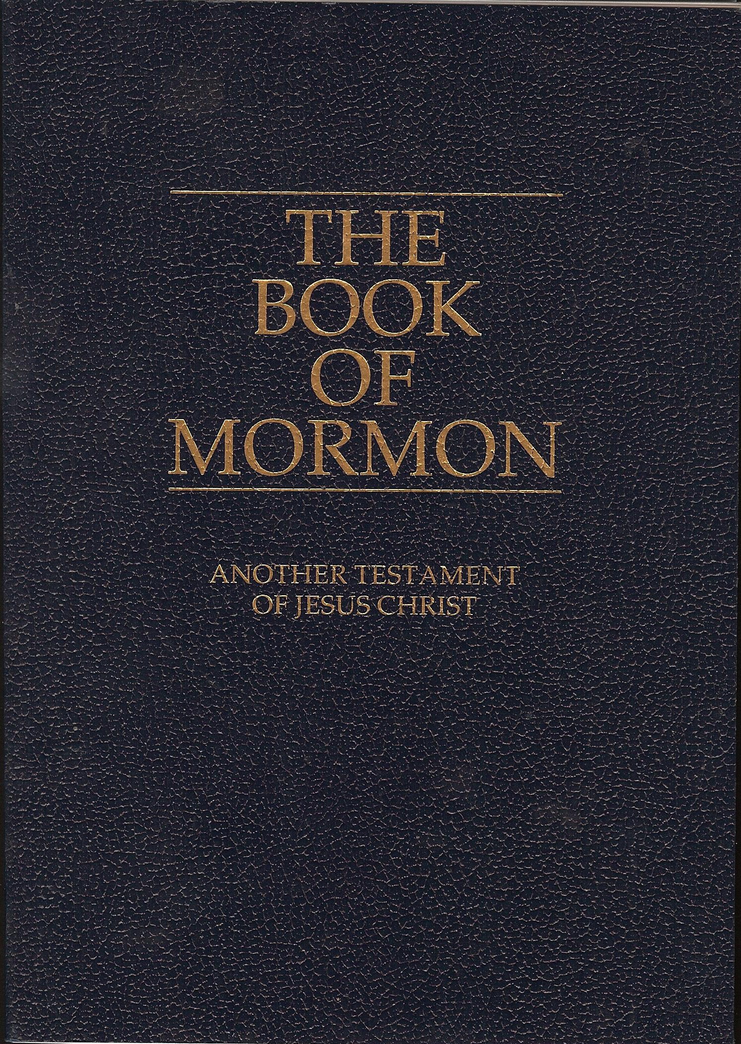 The Book of Mormon (Leather Bound)