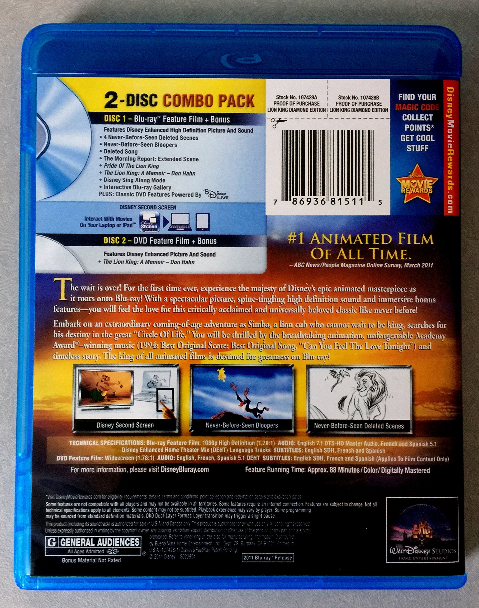 The Lion King [Blu-ray]