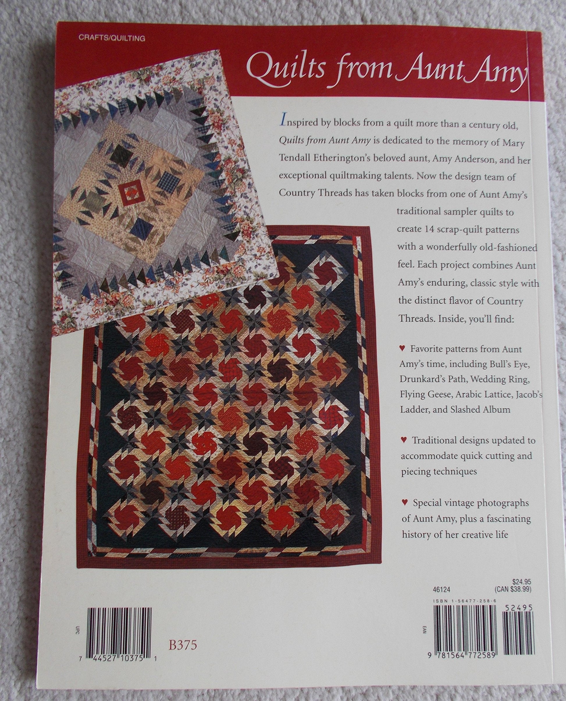 Quilts from Aunt Amy used book depot