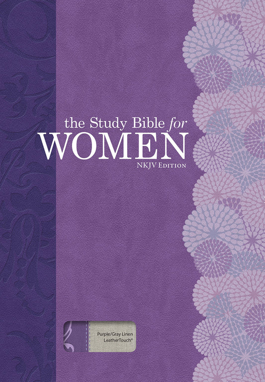 The Study Bible for Women: NKJV Edition, PurpleGray Linen Kelley Patterson, Dorothy; Harrington Kelley, Rhonda and Holman Bible Staff