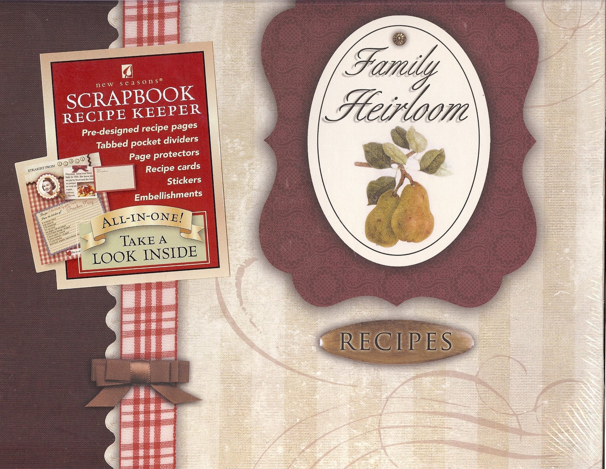 Family Heirloom Recipes used book depot