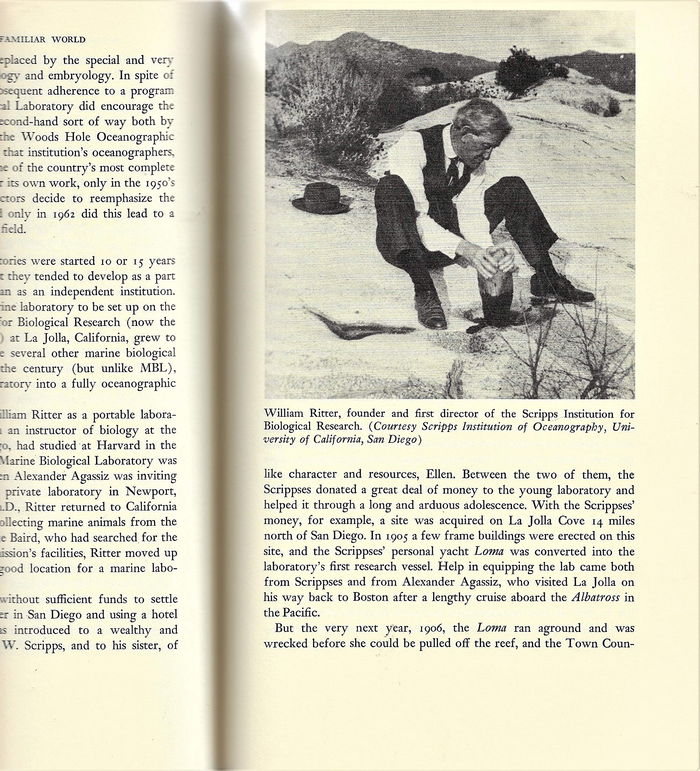 The edge of an unfamiliar world; a history of oceanography used book depot