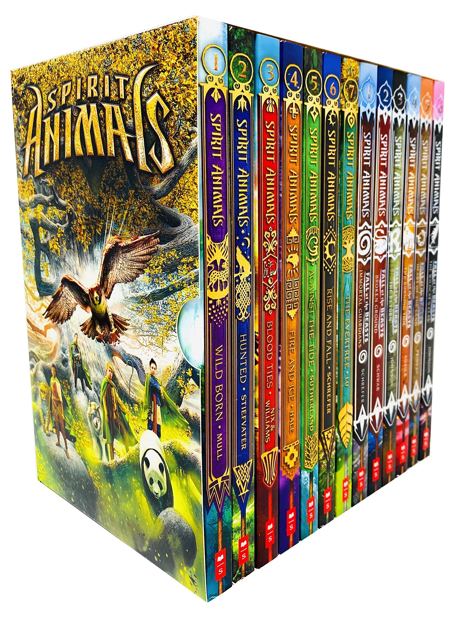 Spirit Animals 13 Books Box Set Series 1 & 2 Collection (Spirit Animals Books 1 - 7 & Fall of the Beasts Books 1 - 6) used book depot