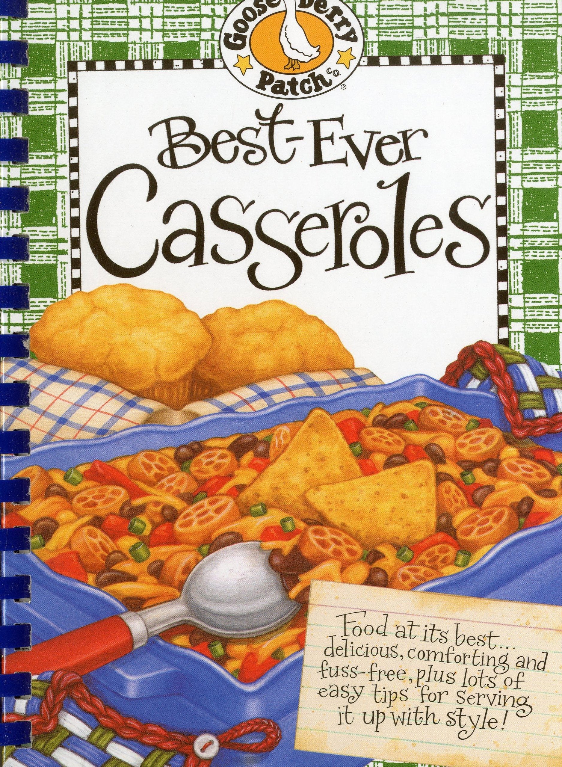 Best-Ever Casseroles Cookbook (Gooseberry Patch) used book depot