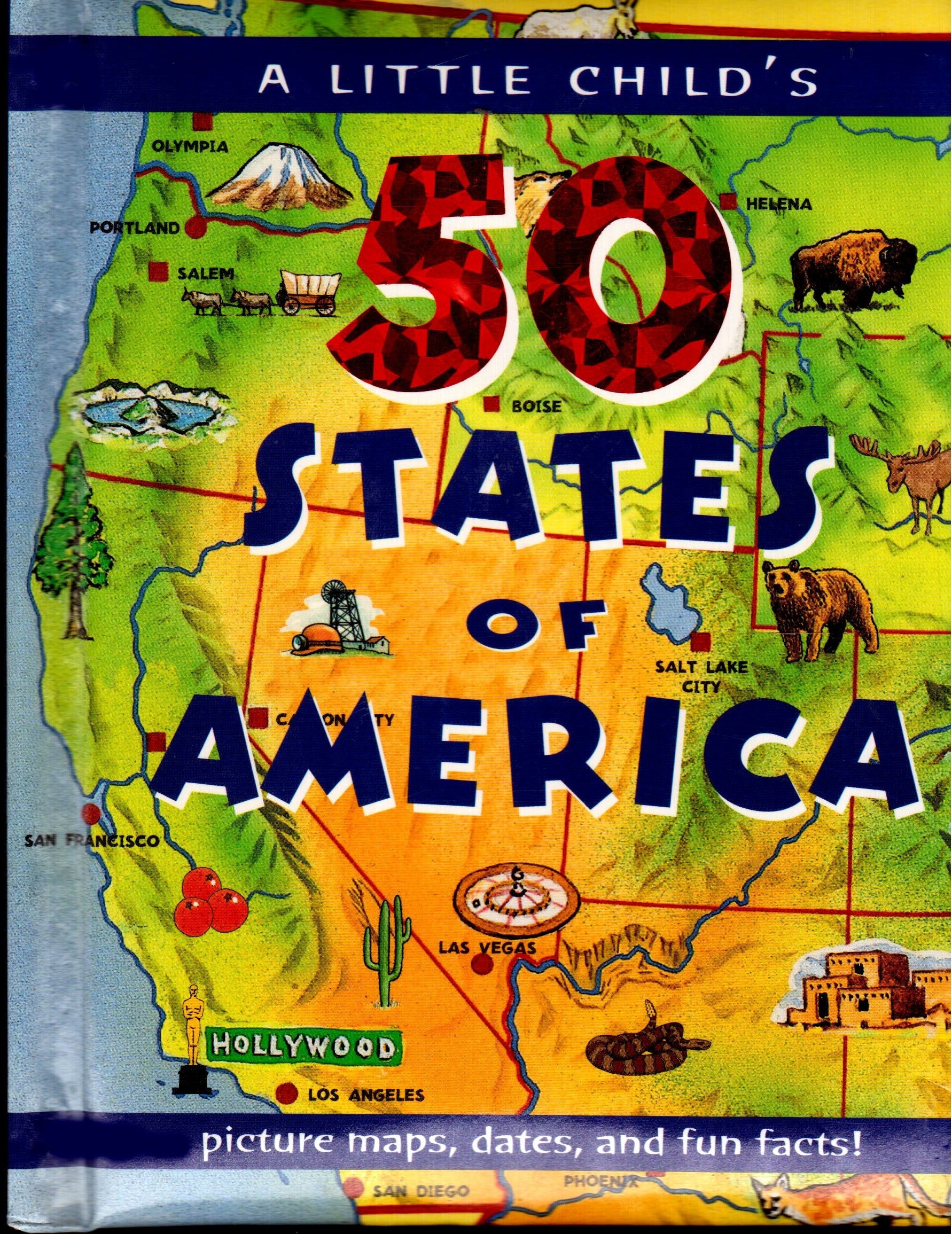 A Little Child's 50 States of America used book depot