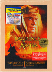 Lawrence of Arabia : 40th Anniversary Limited Edition : 2 Disc Set - Over 100 Minutes of Bonus Footage used book depot