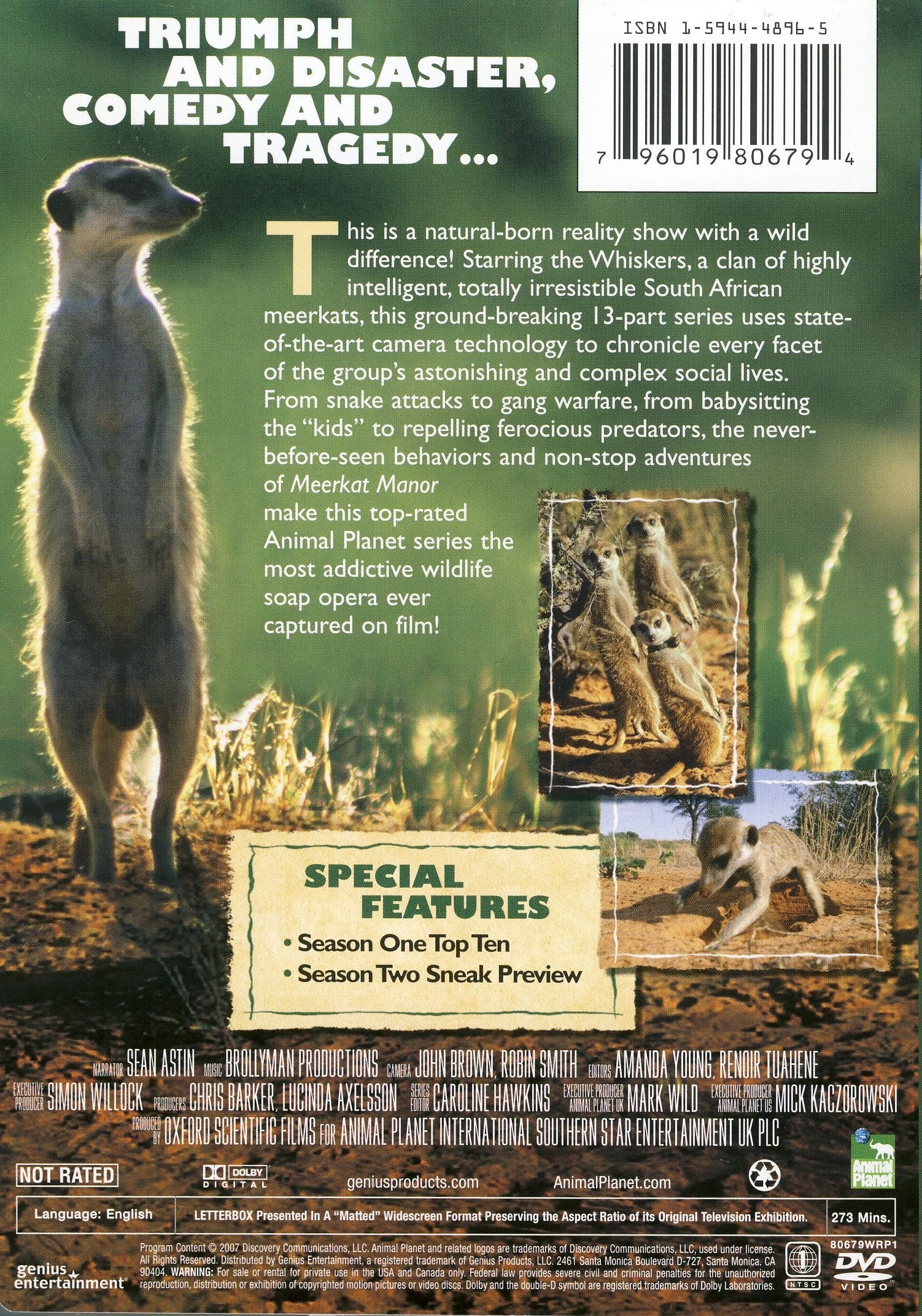 Meerkat Manor - Season 1 [DVD]