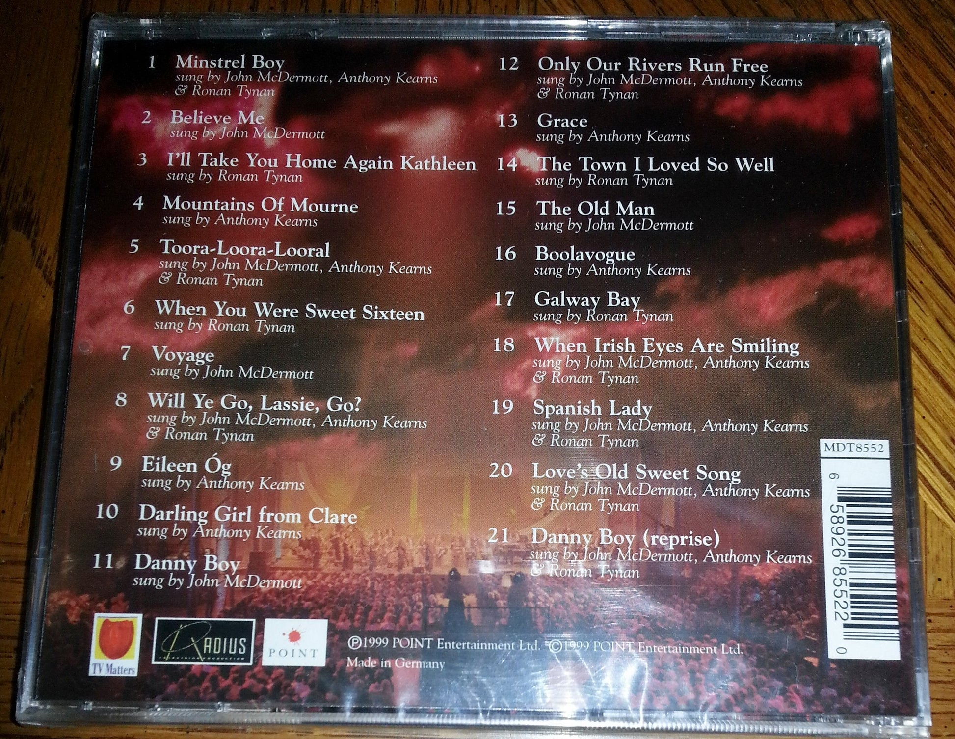 The Irish Tenors / McNamara, McDermott, Kearns, Tynan used book depot