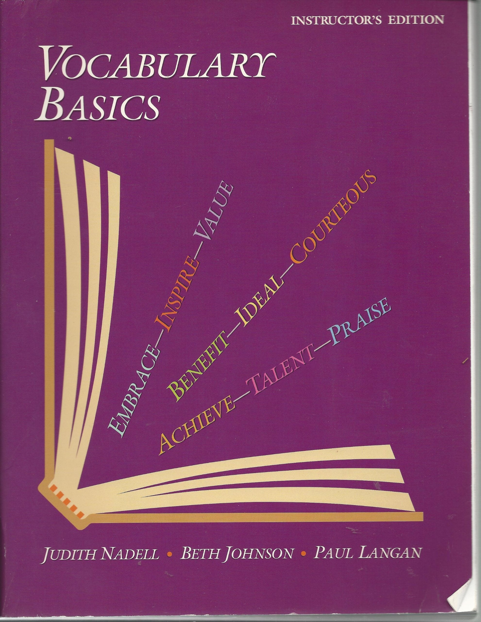 Vocabulary Basics used book depot