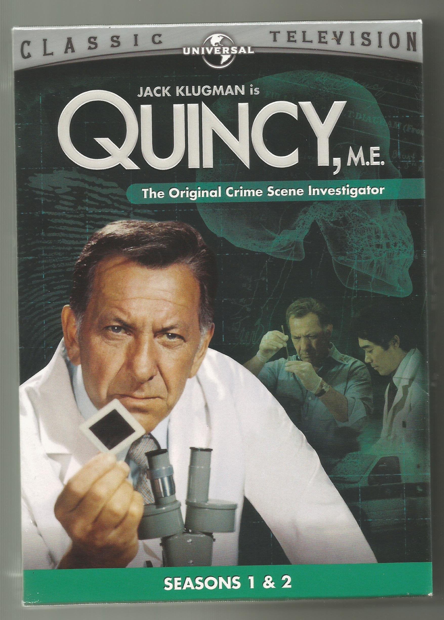 Quincy, M.E. - Seasons 1 & 2 used book depot