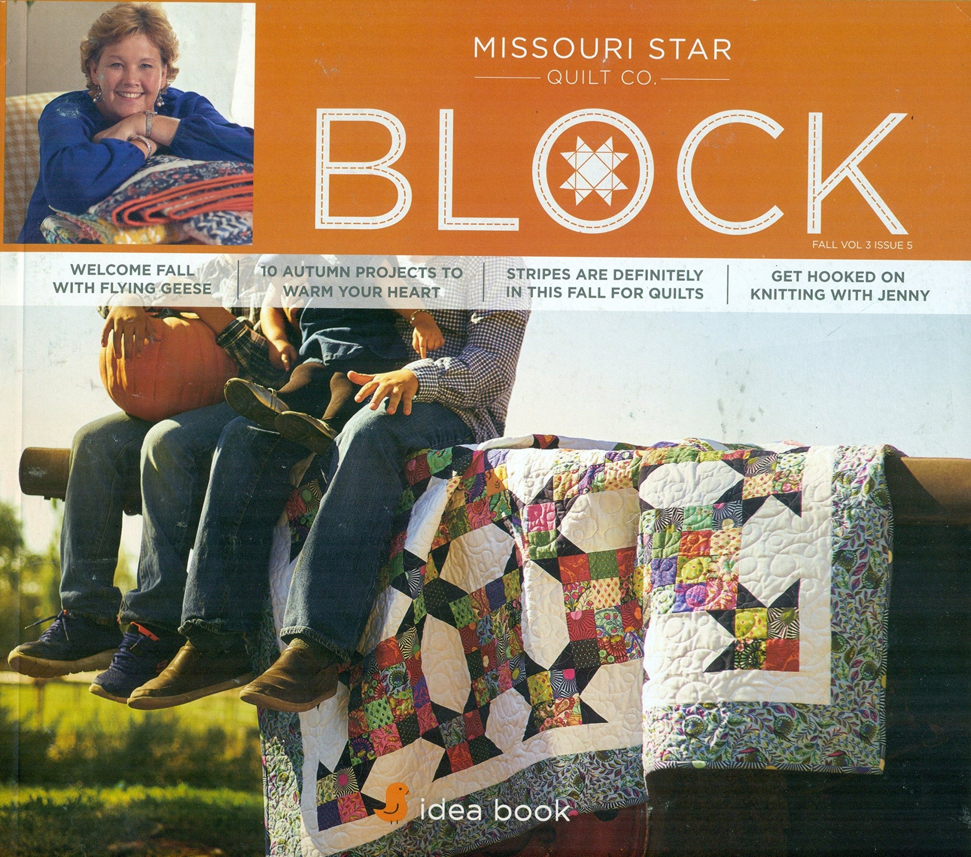 Missouri Star Quilt Co. BLOCK Fall Vol 3 Issue 5 used book depot