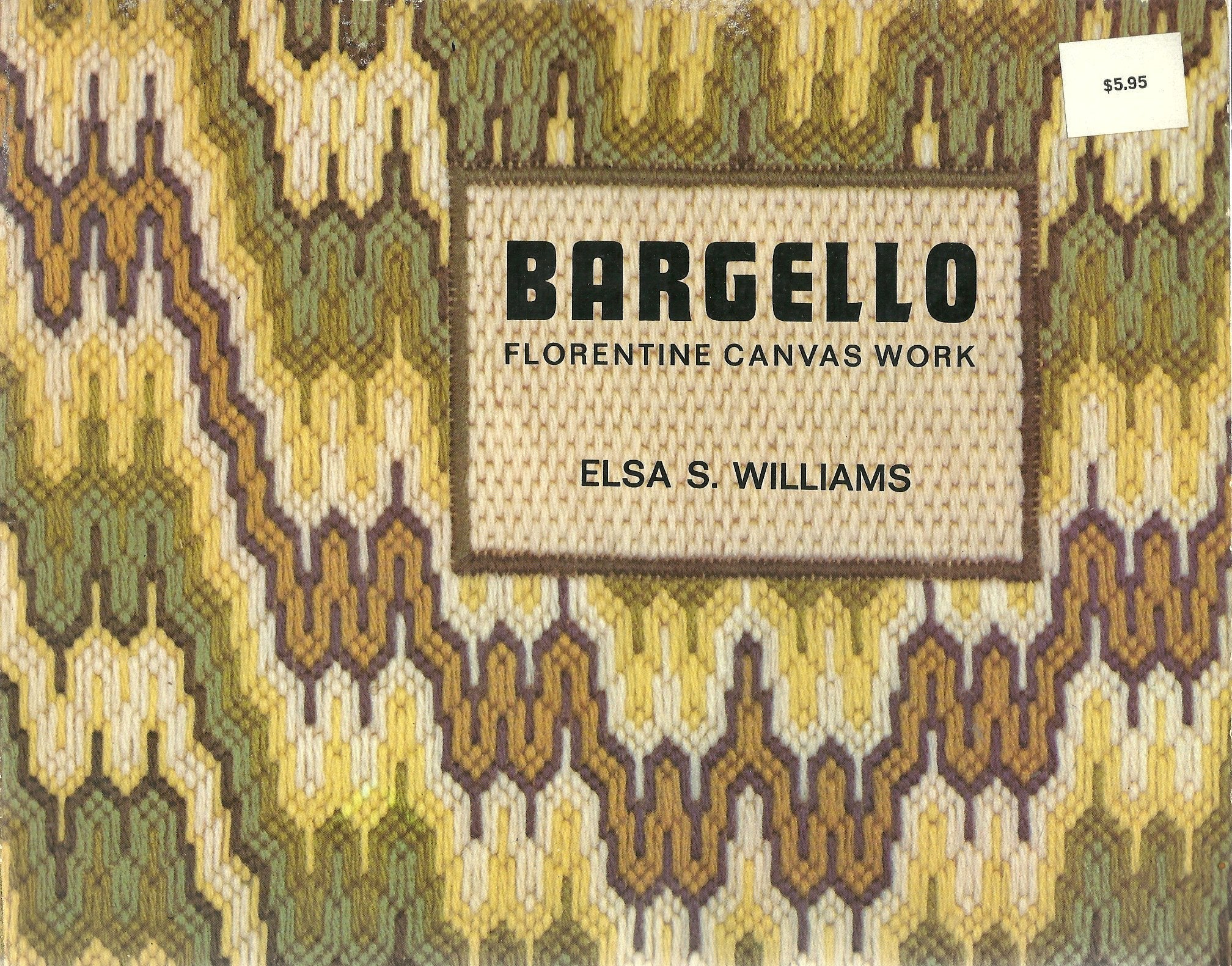 Bargello Embroidery: Florentine Canvas Work used book depot