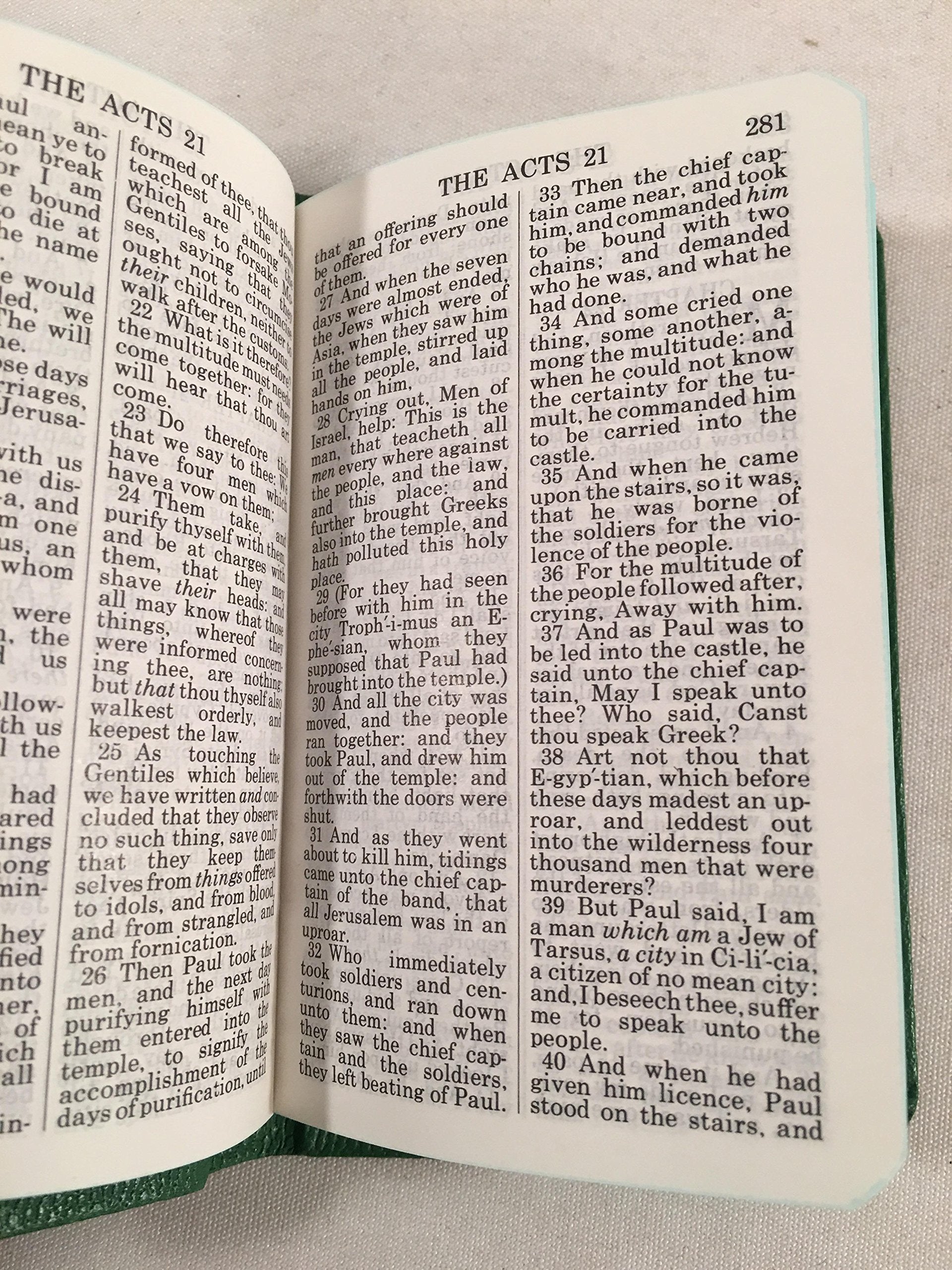 New Testament Psalms Proverbs (Pocket Size Bible) used book depot