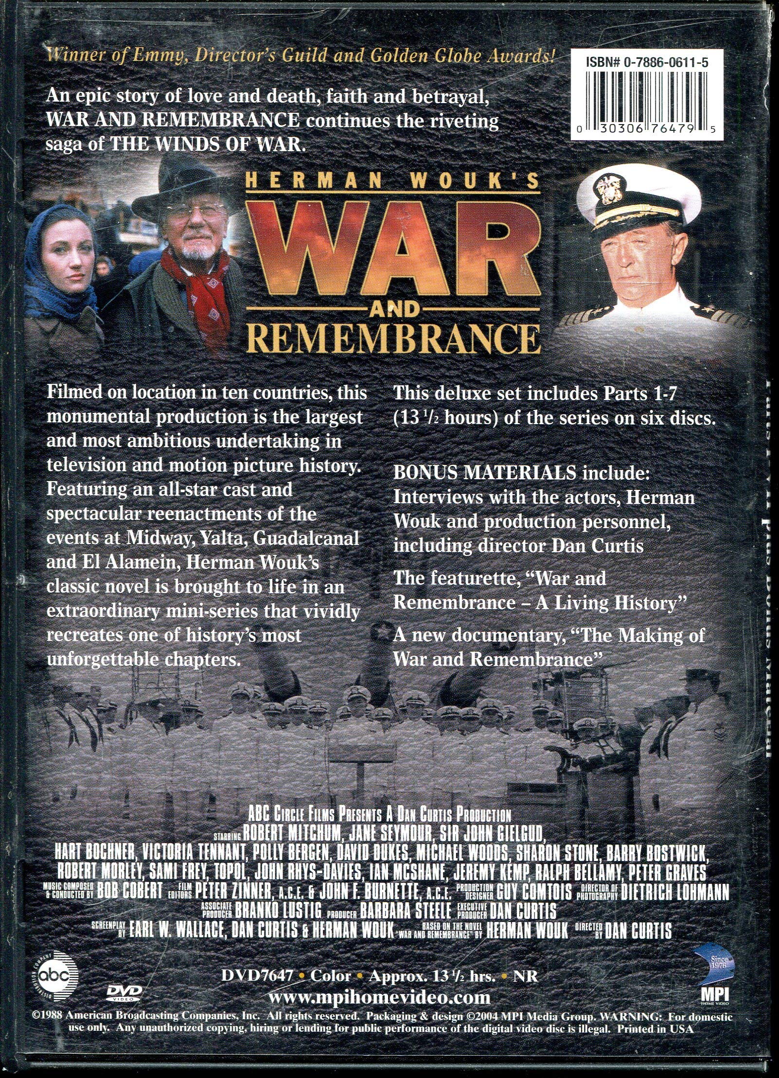 War and Remembrance - Volume 1 - Parts 1-7