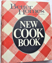 Better Homes and Gardens NEW Cook Book 1981 Red Plaid Ring Binder used book depot
