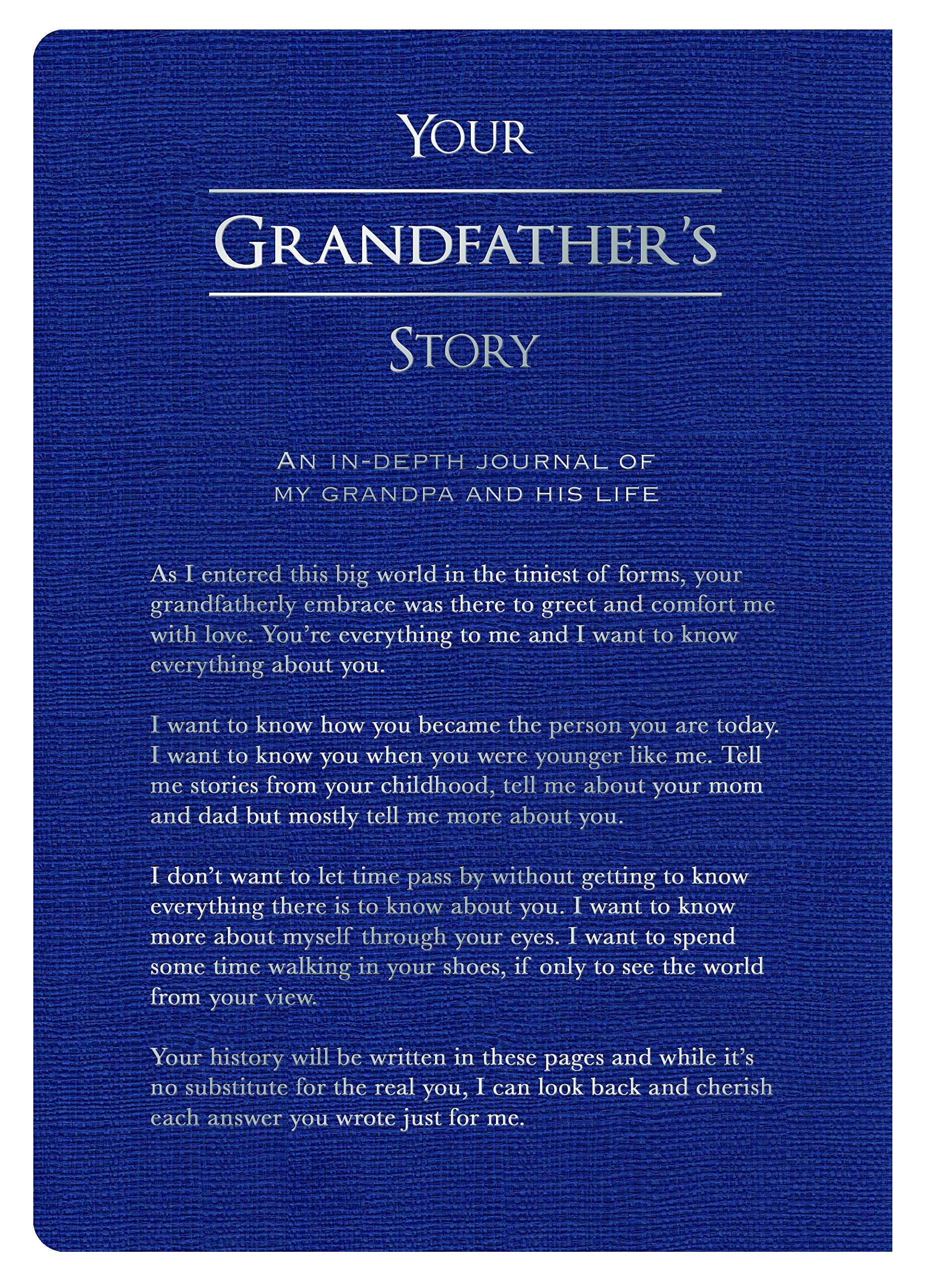 Piccadilly Your Grandfather’s Story, Guided Family Journal, Inspirational Quotes & In-Depth Questions, 204 Pages (9781620091586) used book depot