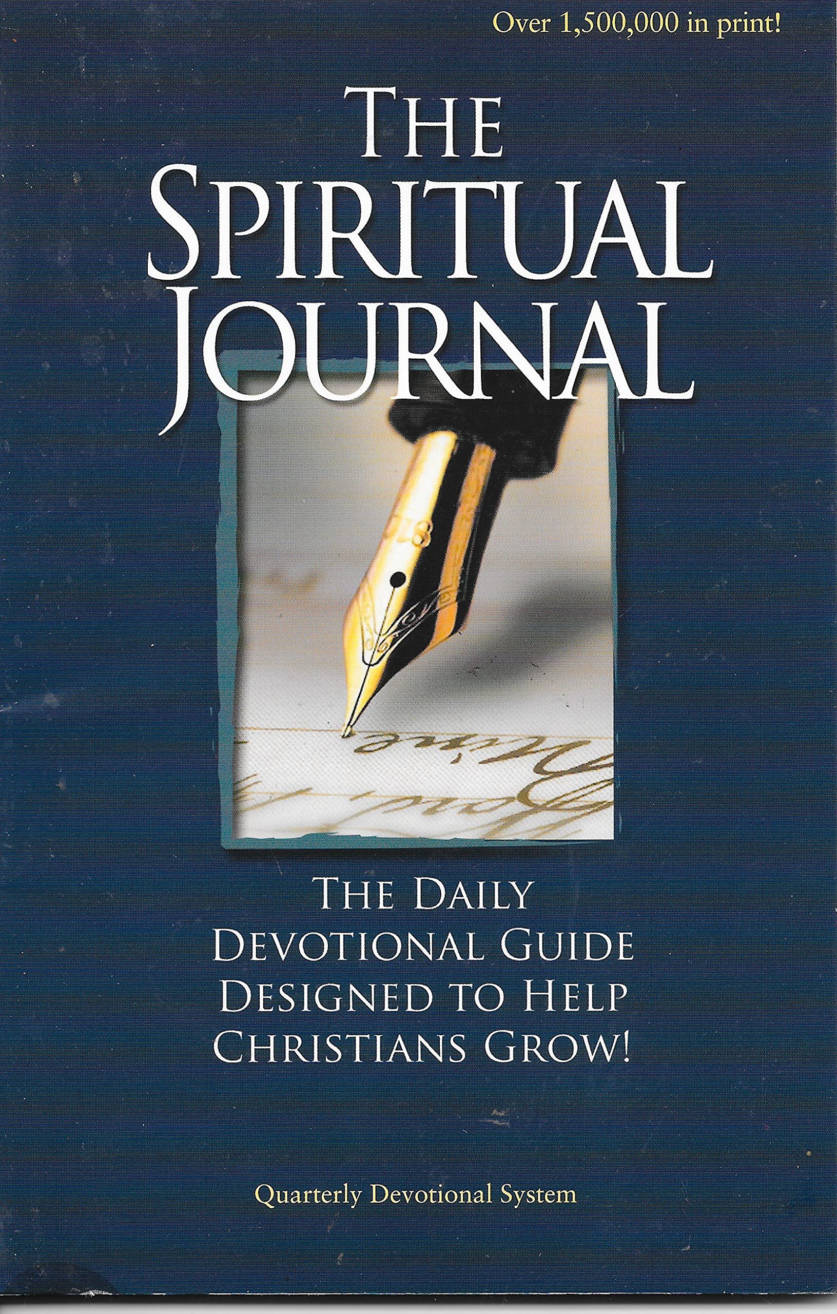 The Spiritual Journal: The Daily Devotional Guide Designed to Help Christians Grow! Quarterly Devotional System used book depot