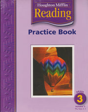 Houghton Mifflin Reading Practice Book, Grade 3 Volumes 1 & 2 used book depot