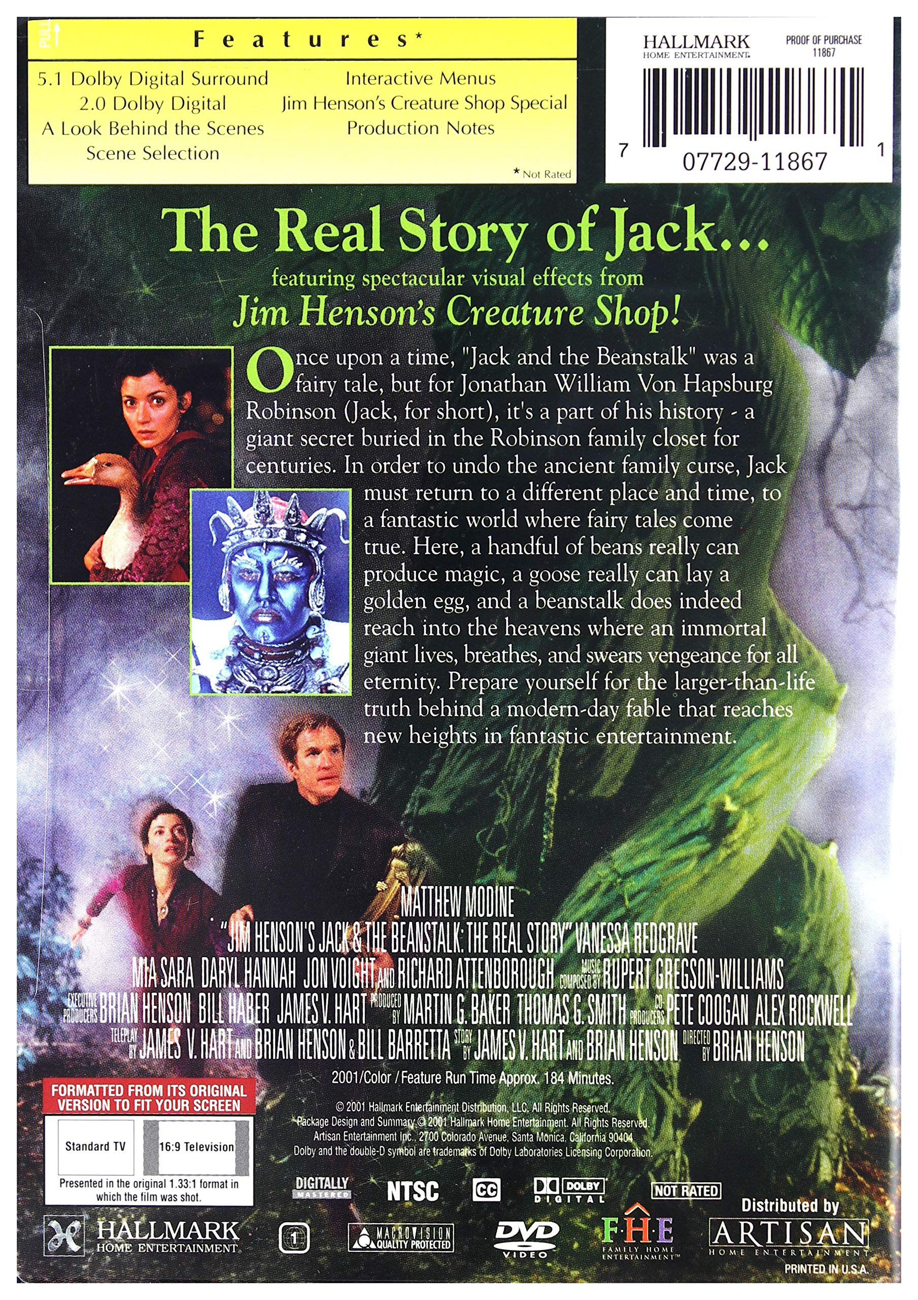 Jack and the Beanstalk - The Real Story [DVD] used book depot