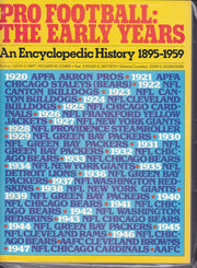 Pro football: The early years, an encyclopedic history, 1895-1959 used book depot