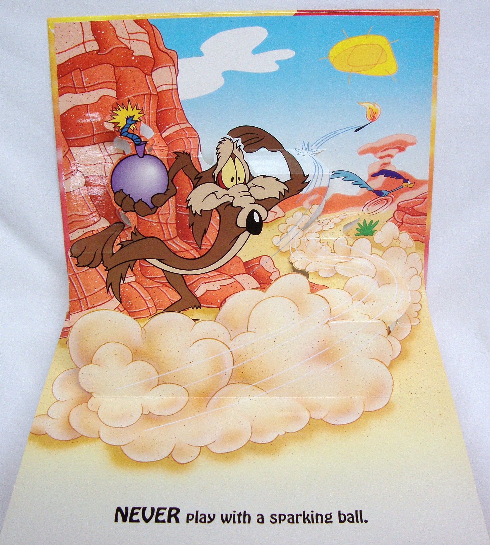 Wile E. Coyote's Gravity Lessons: Pop-Up Storybook used book depot