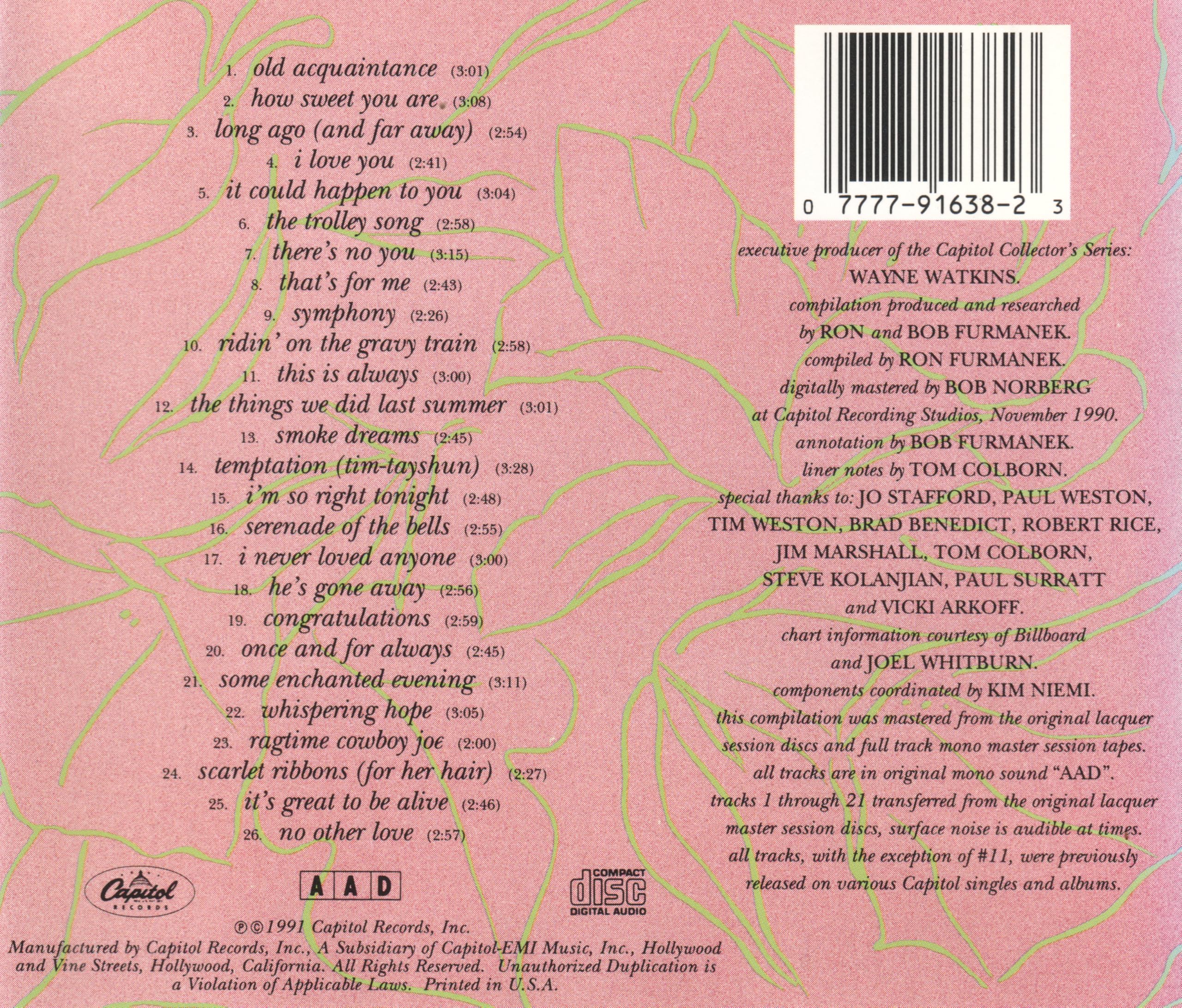 Capitol Collector's Series - Jo Stafford