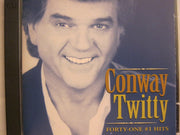 Conway Twitty Forty-One #1 Hits used book depot