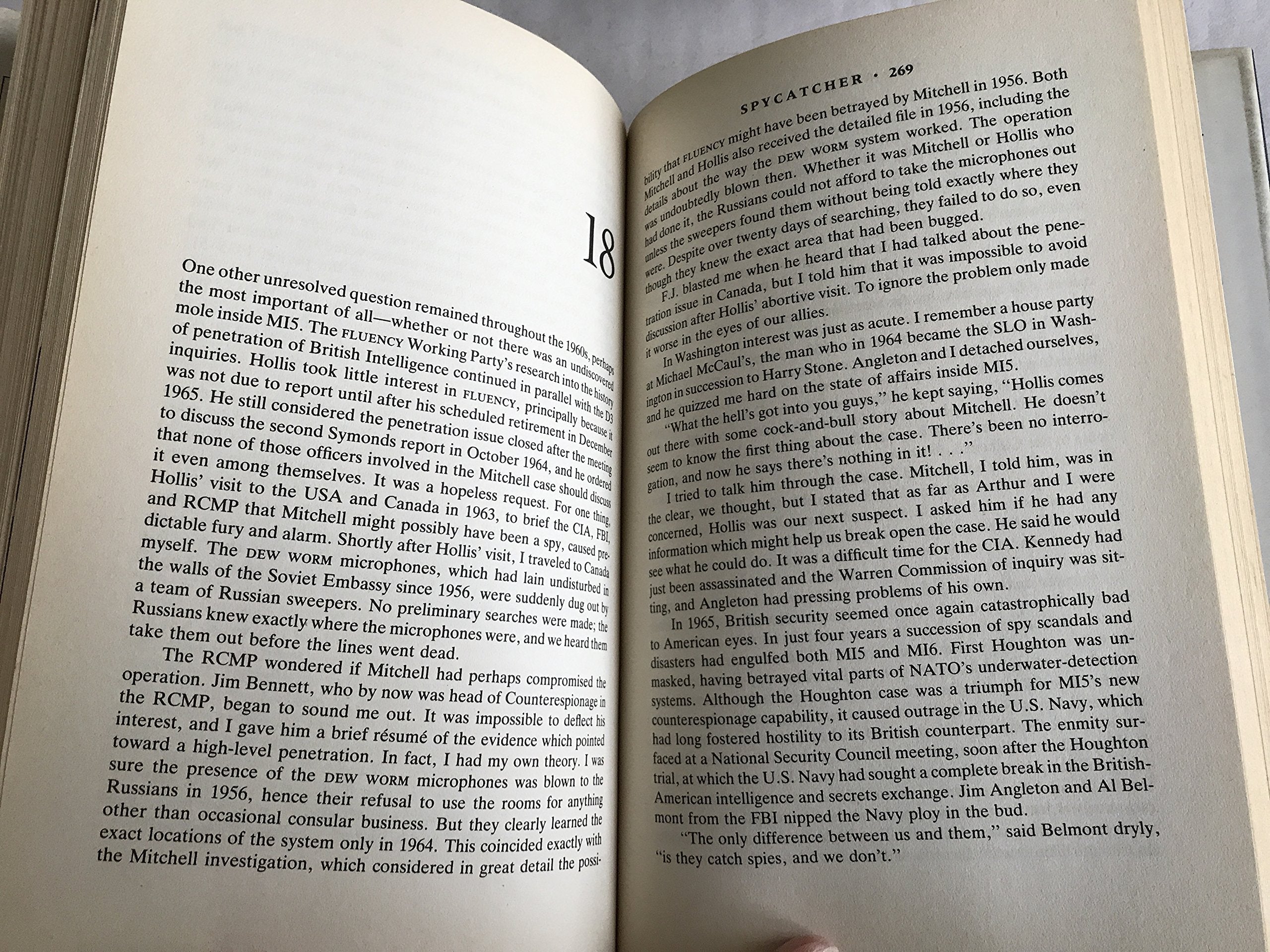 Spy Catcher: The Candid Autobiography of a Senior Intelligence Officer used book depot
