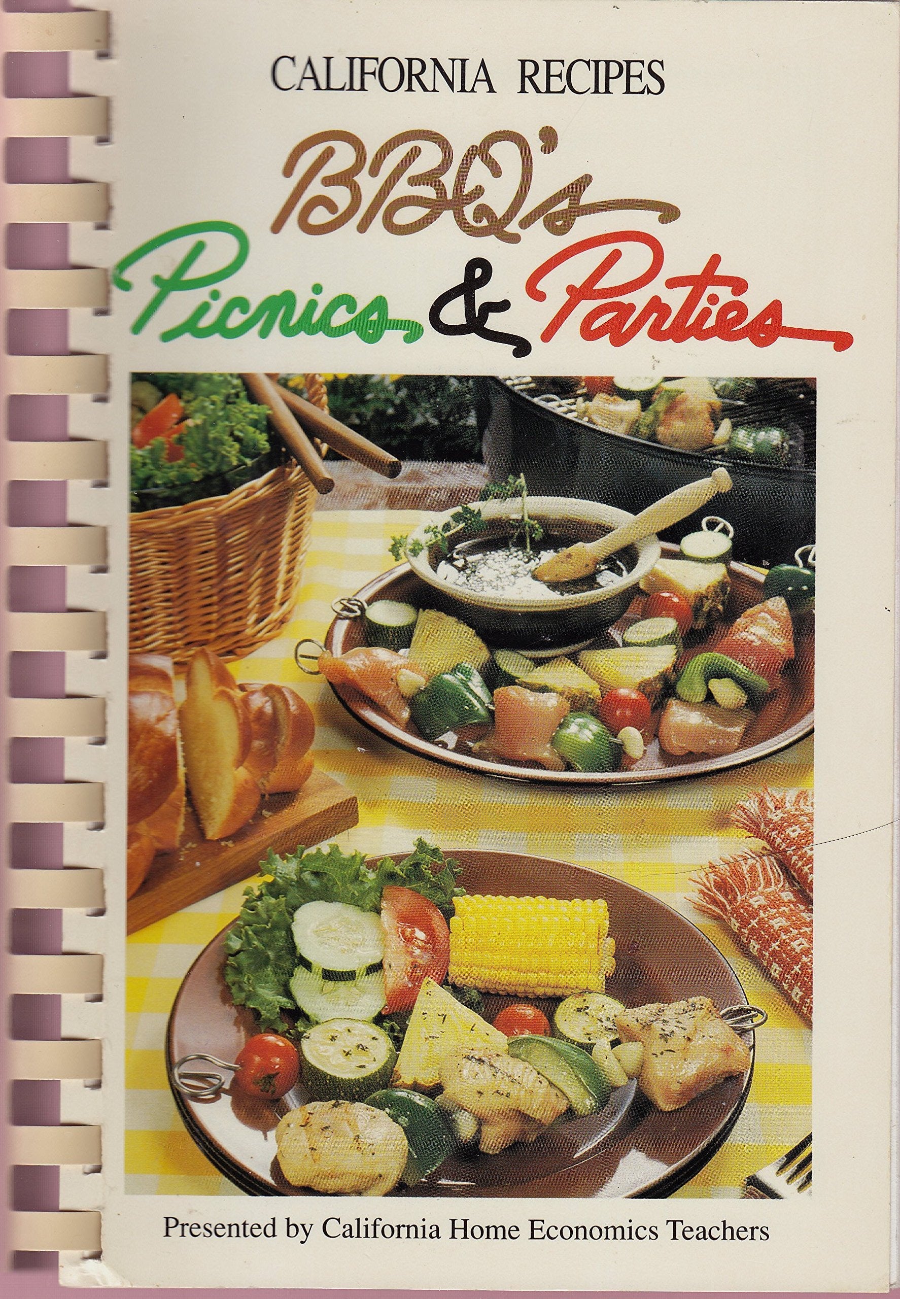 California Recipes: BBQ's Picnics & Parties used book depot