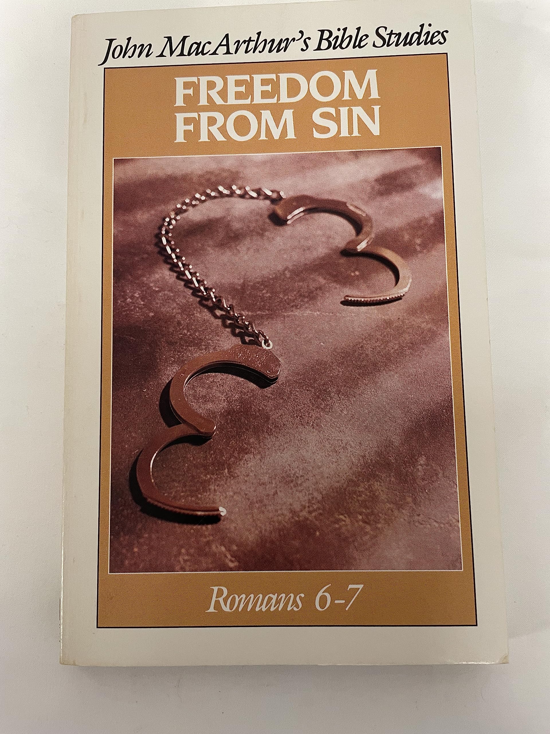 Freedom from Sin (John Macarthur's Bible Studies) used book depot