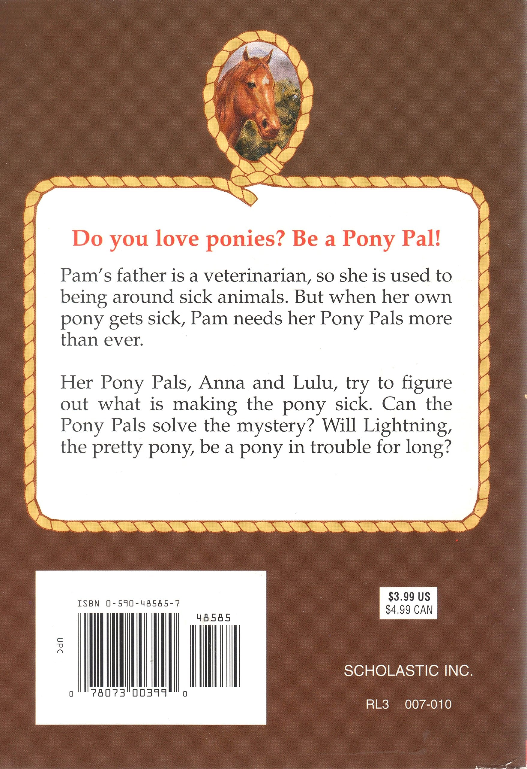 A Pony In Trouble (Pony Pals #3) used book depot