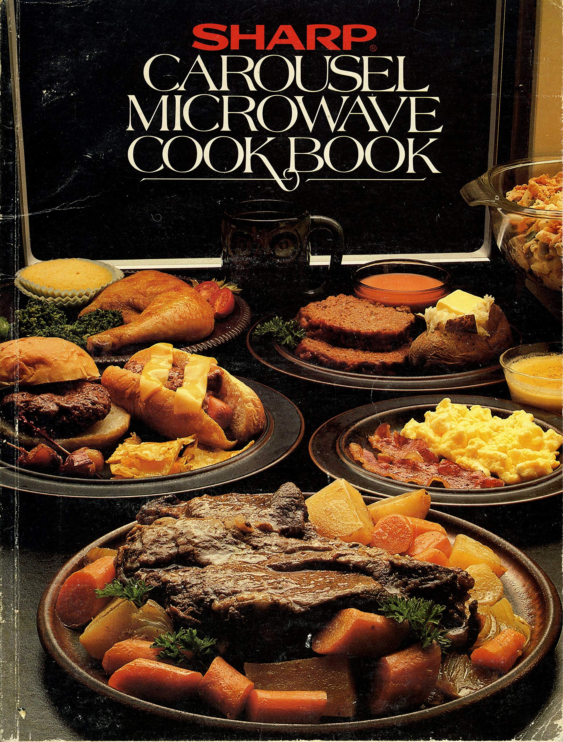 Sharp Carousel Microwave Cookbook used book depot
