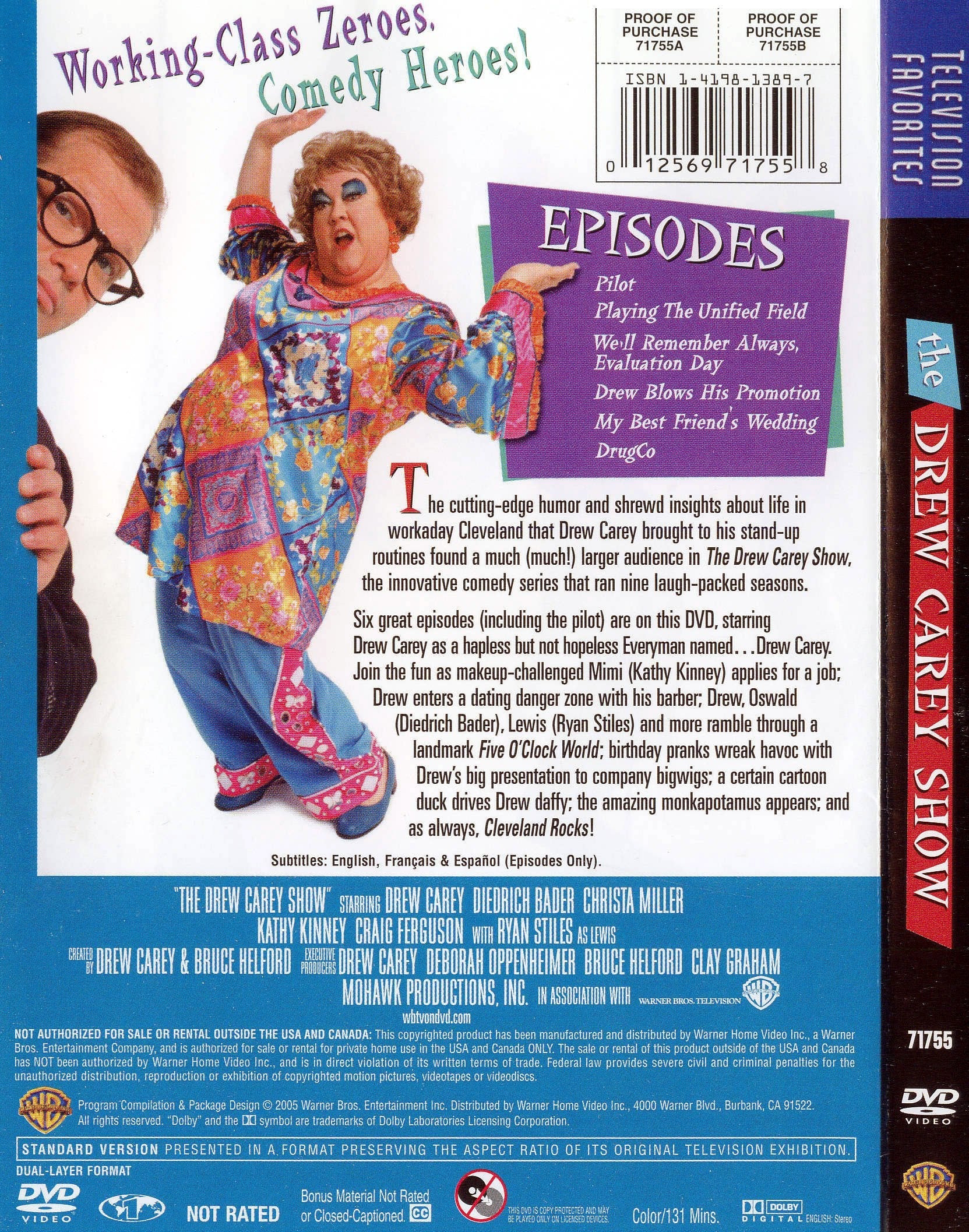 The Drew Carey Show: TV Favorites Compilation used book depot