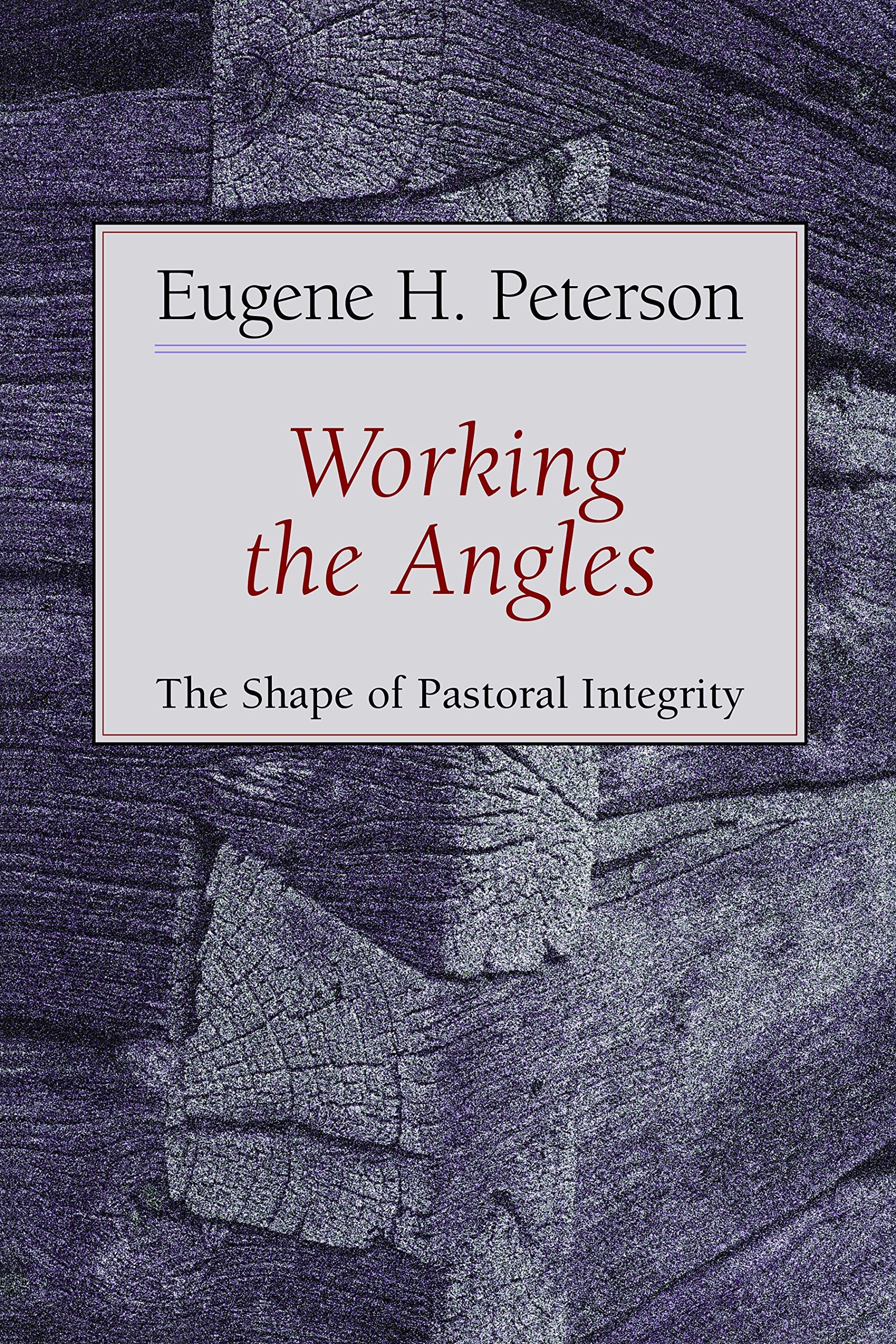 Working the Angles: The Shape of Pastoral Integrity used book depot