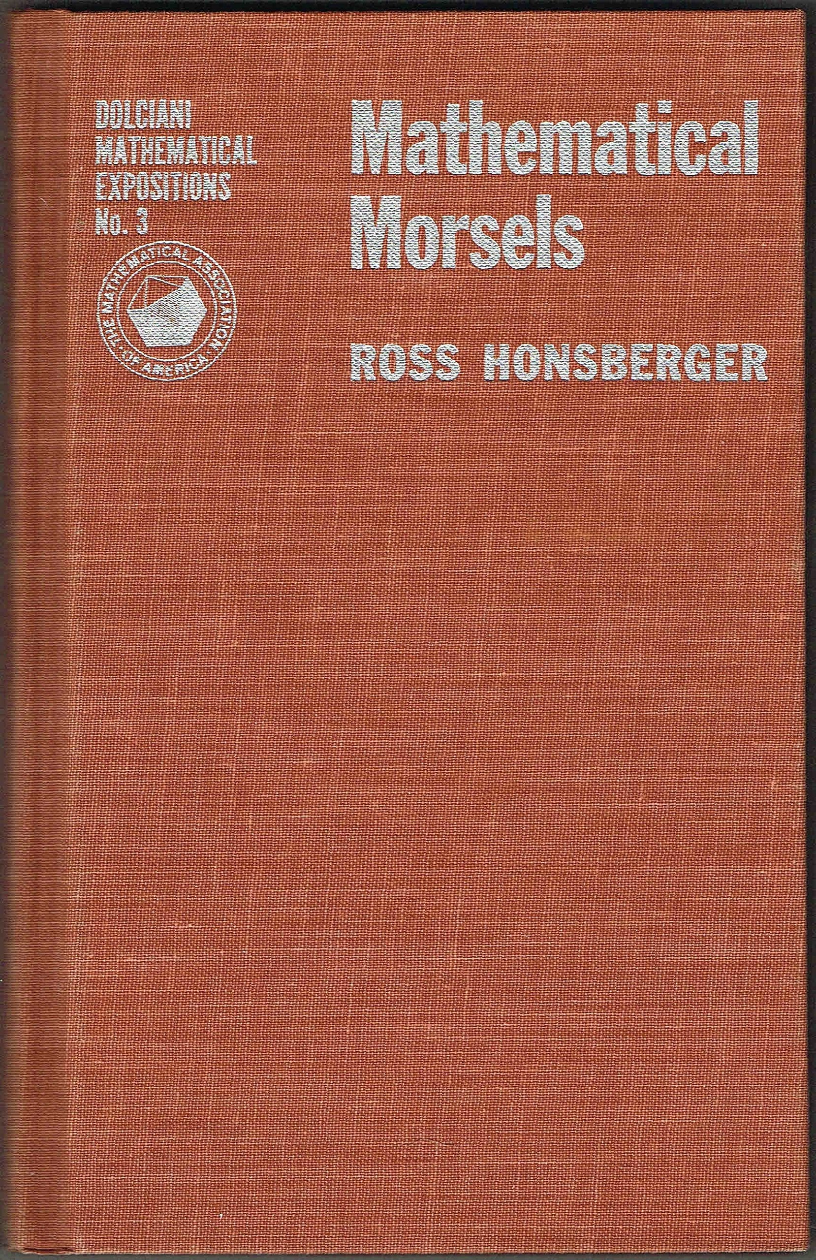 Mathematical Morsels used book depot