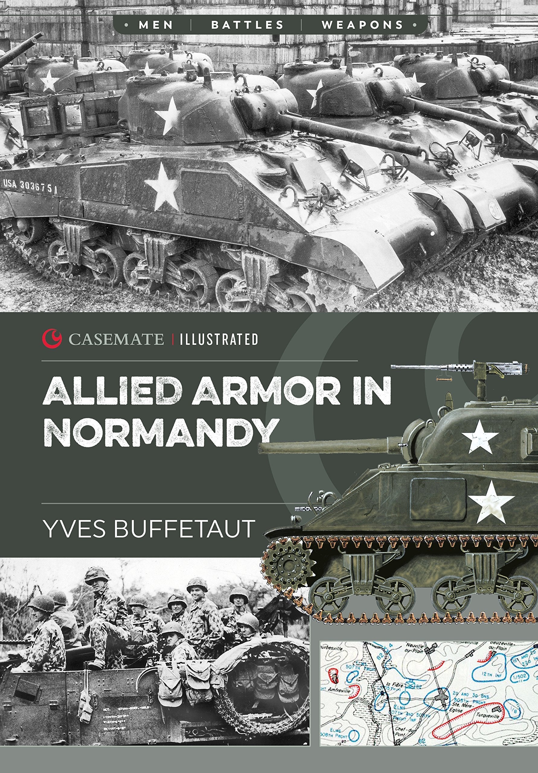 Allied Armor in Normandy (Casemate Illustrated) used book depot