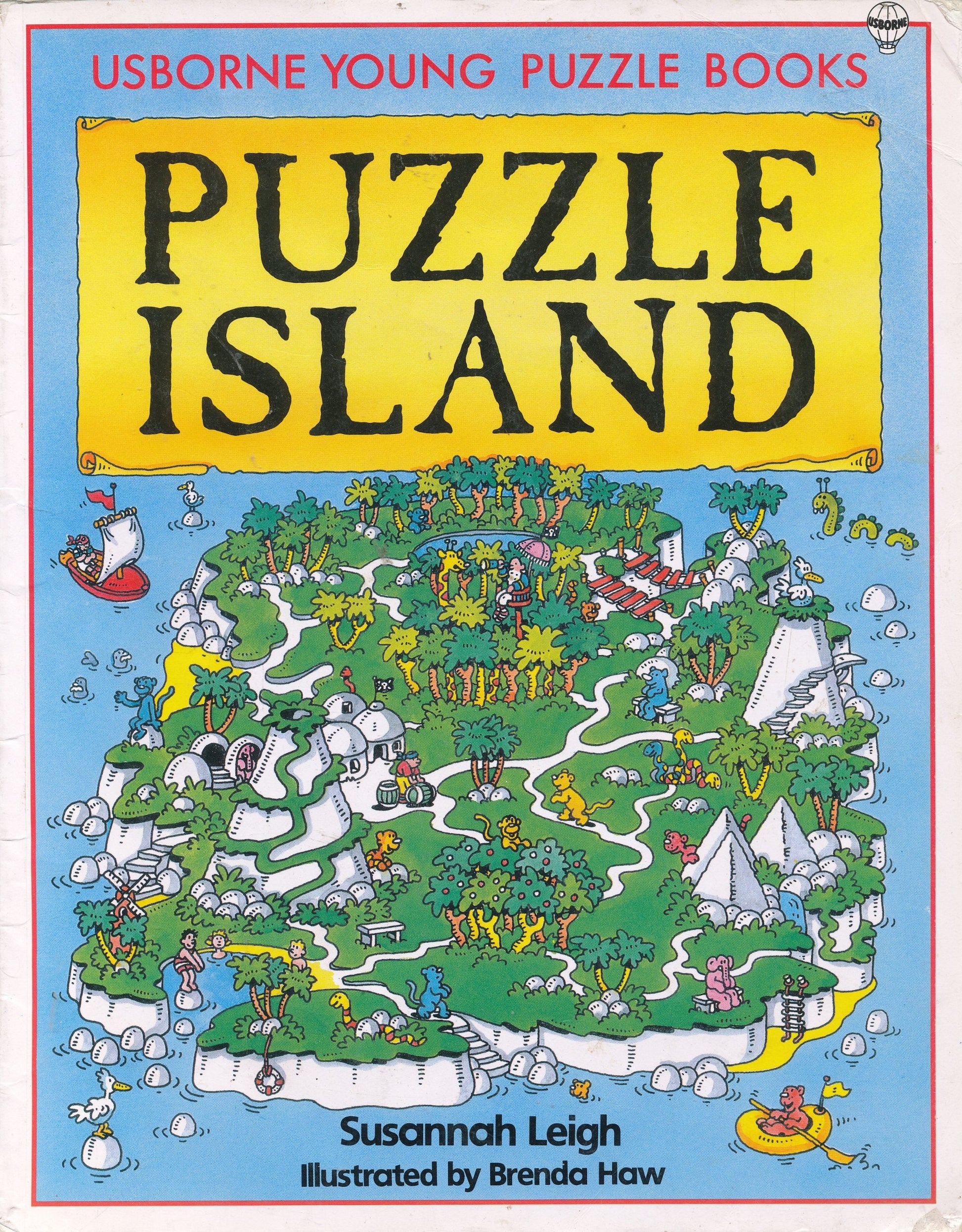 Puzzle Island (Usborne Young Puzzle Books) used book depot