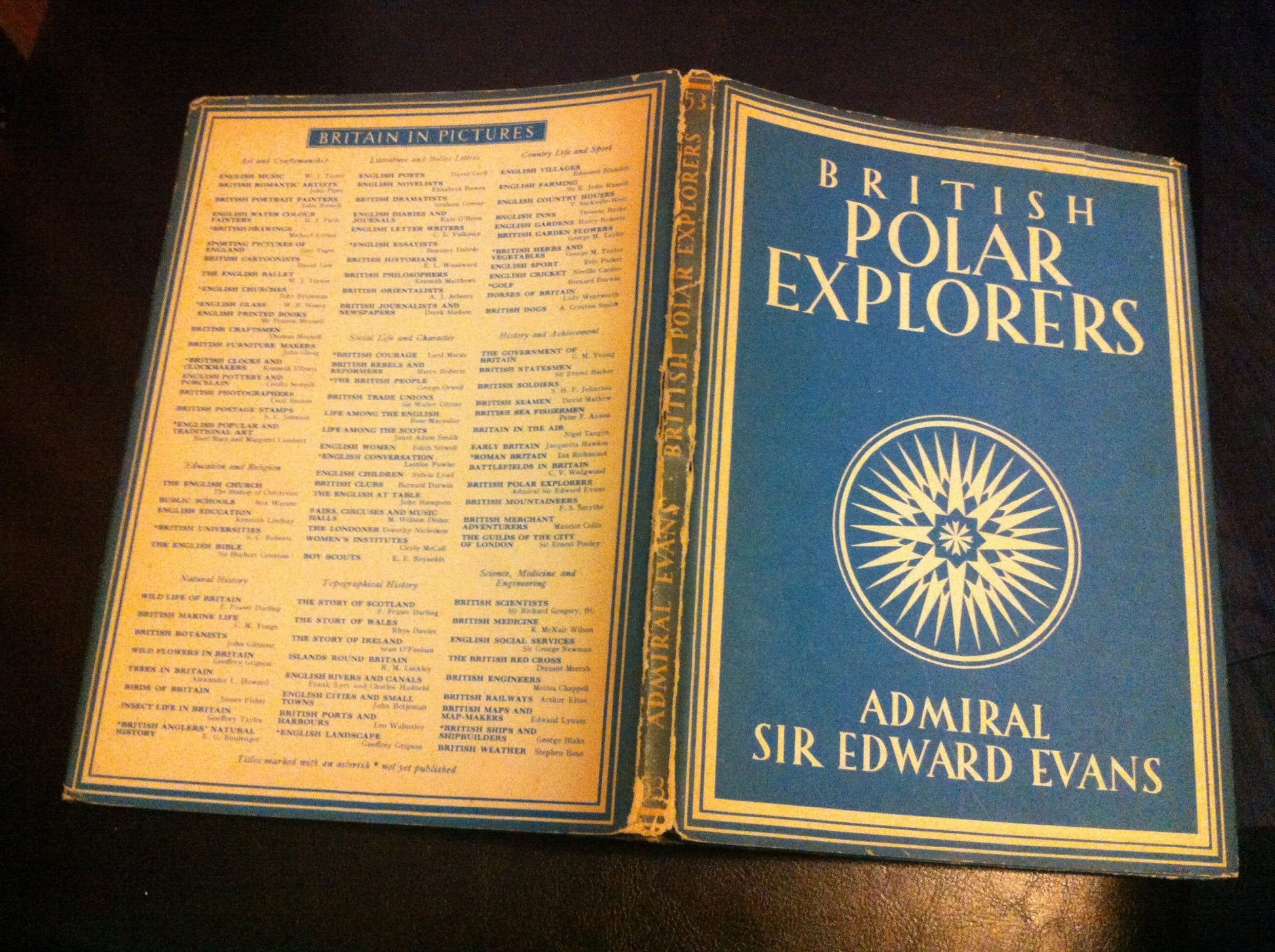 British Polar Explorers used book depot