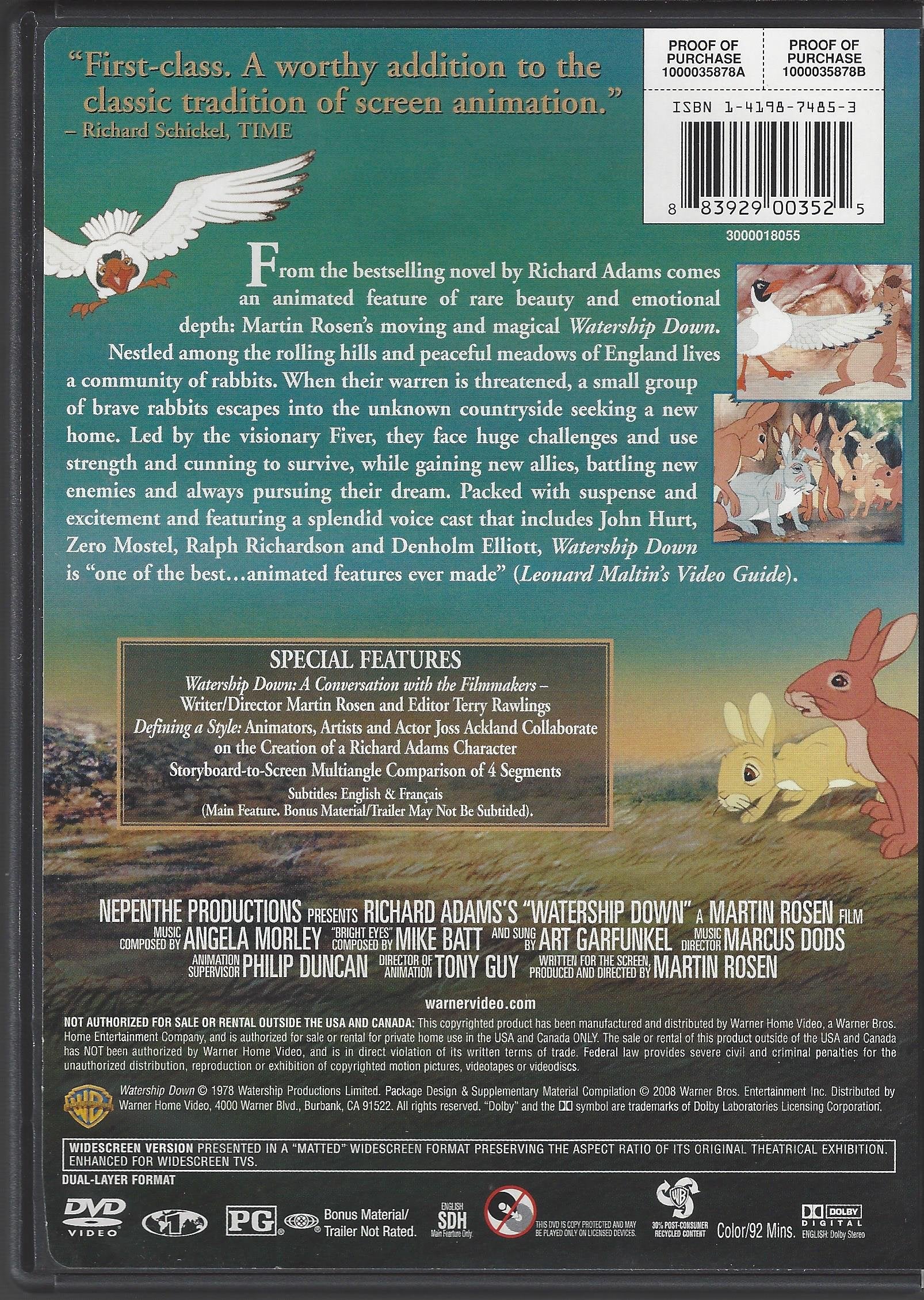 Watership Down (Deluxe Edition)