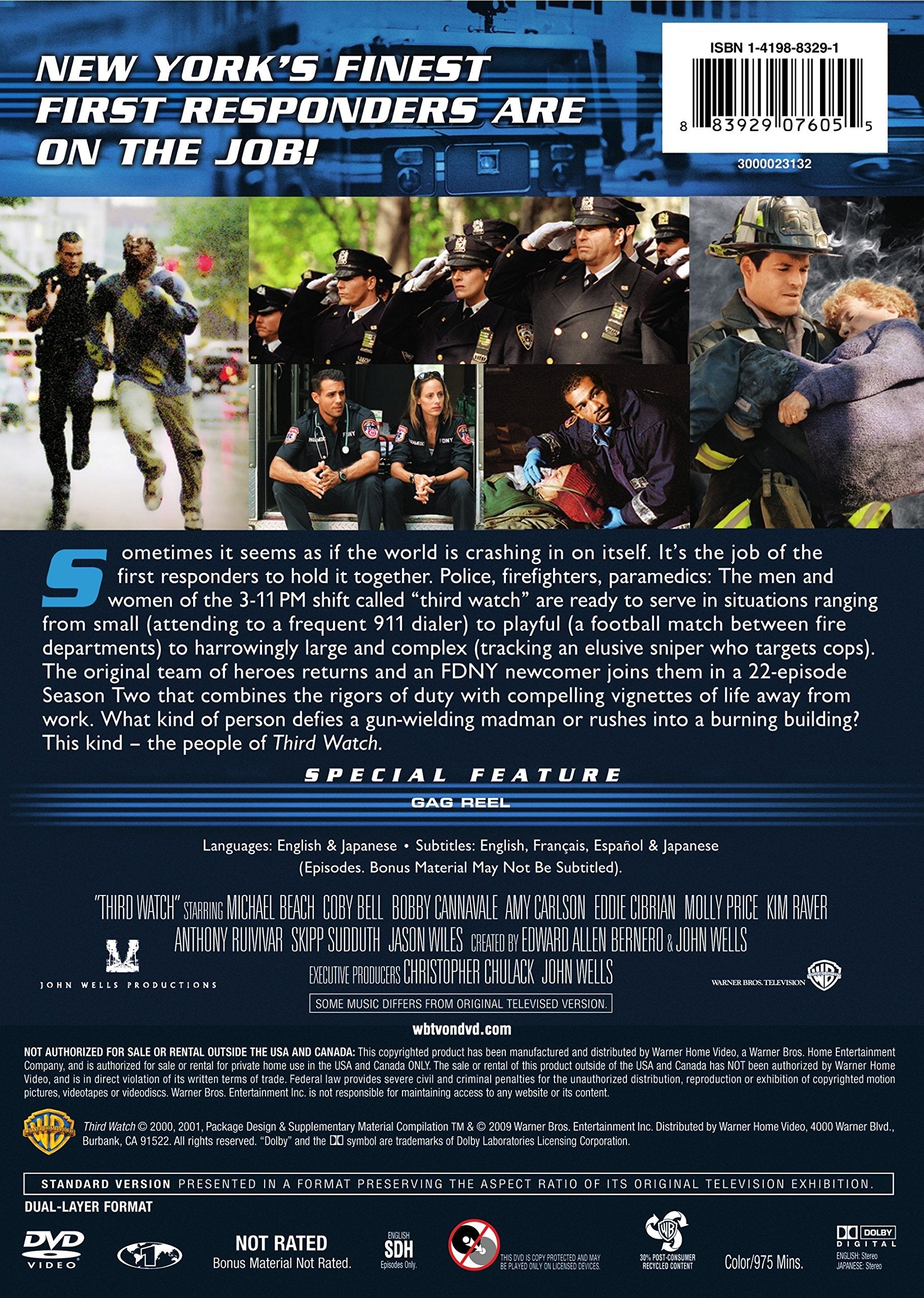 Third Watch: Season 2 used book depot