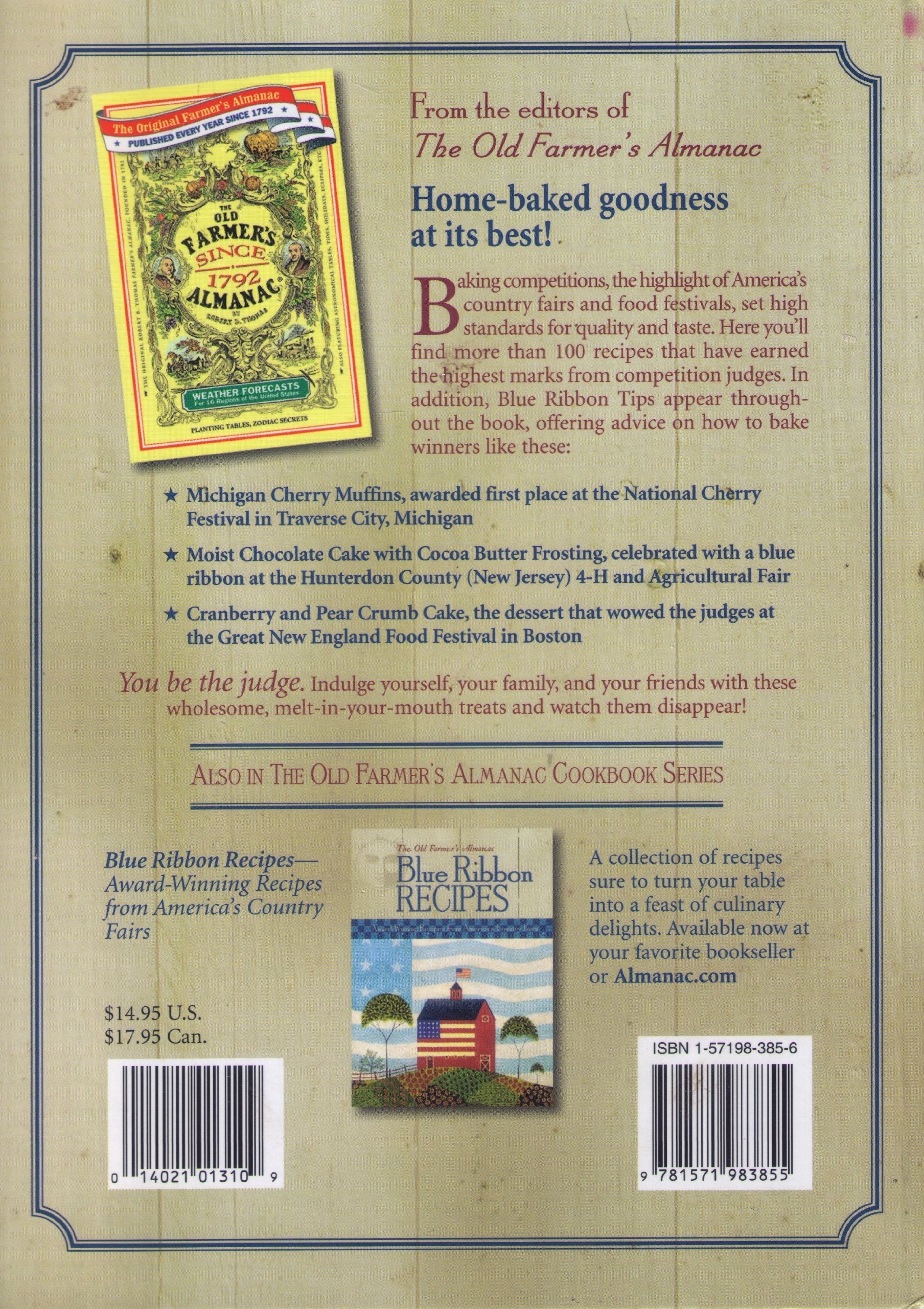 Best Home Baking (Old Farmer's Almanac) used book depot