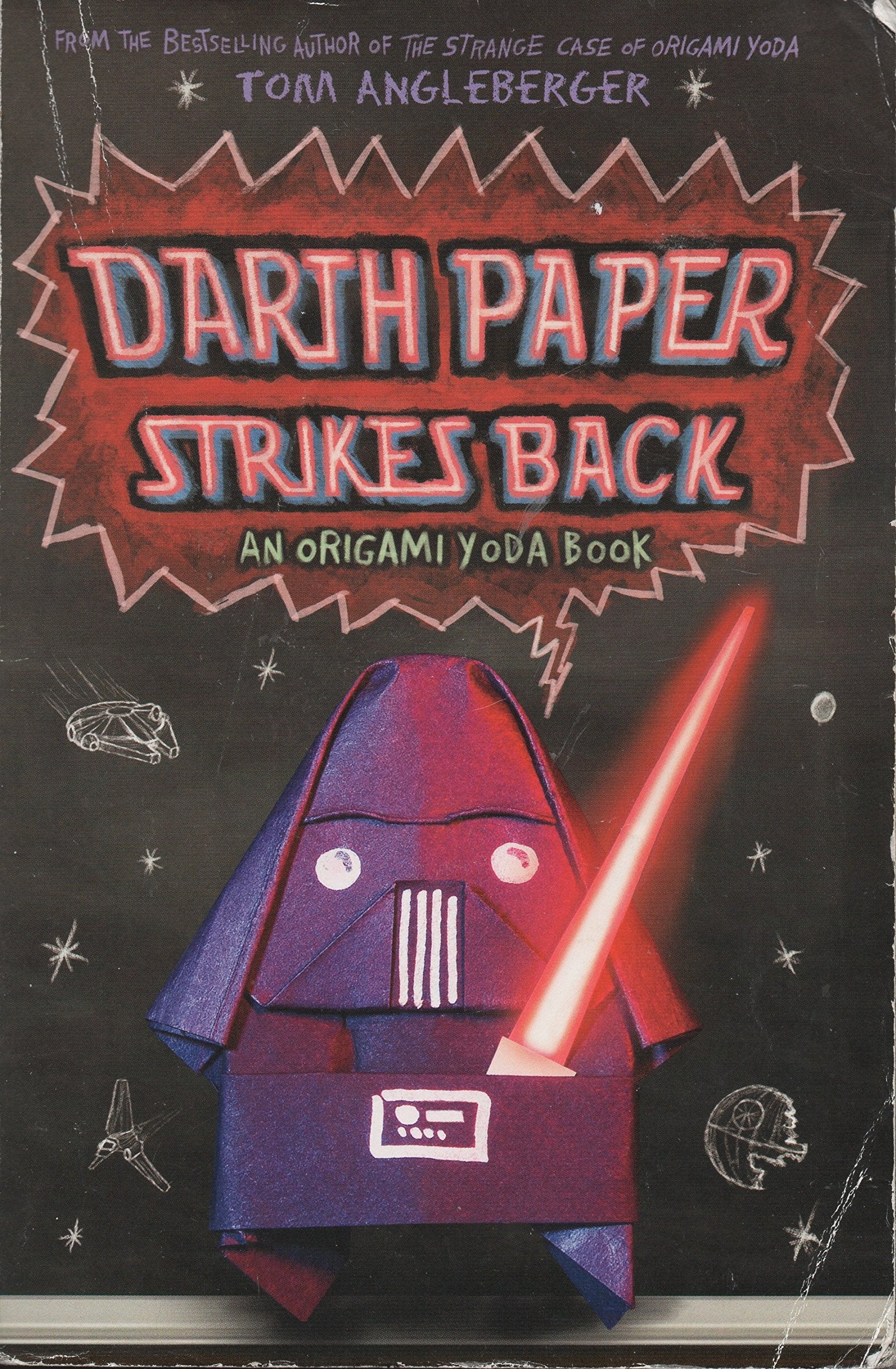 Darth Paper Strikes Back (Origami Yoda Book) used book depot