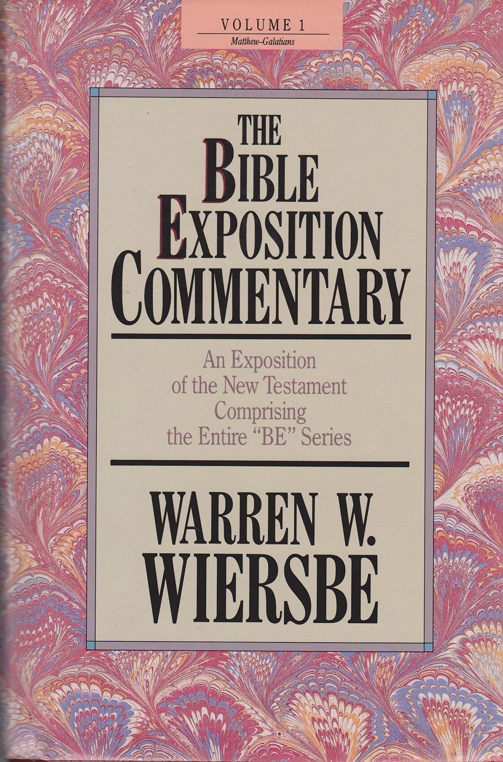 Bible Exposition Commentary, Vol. 1: New Testament used book depot