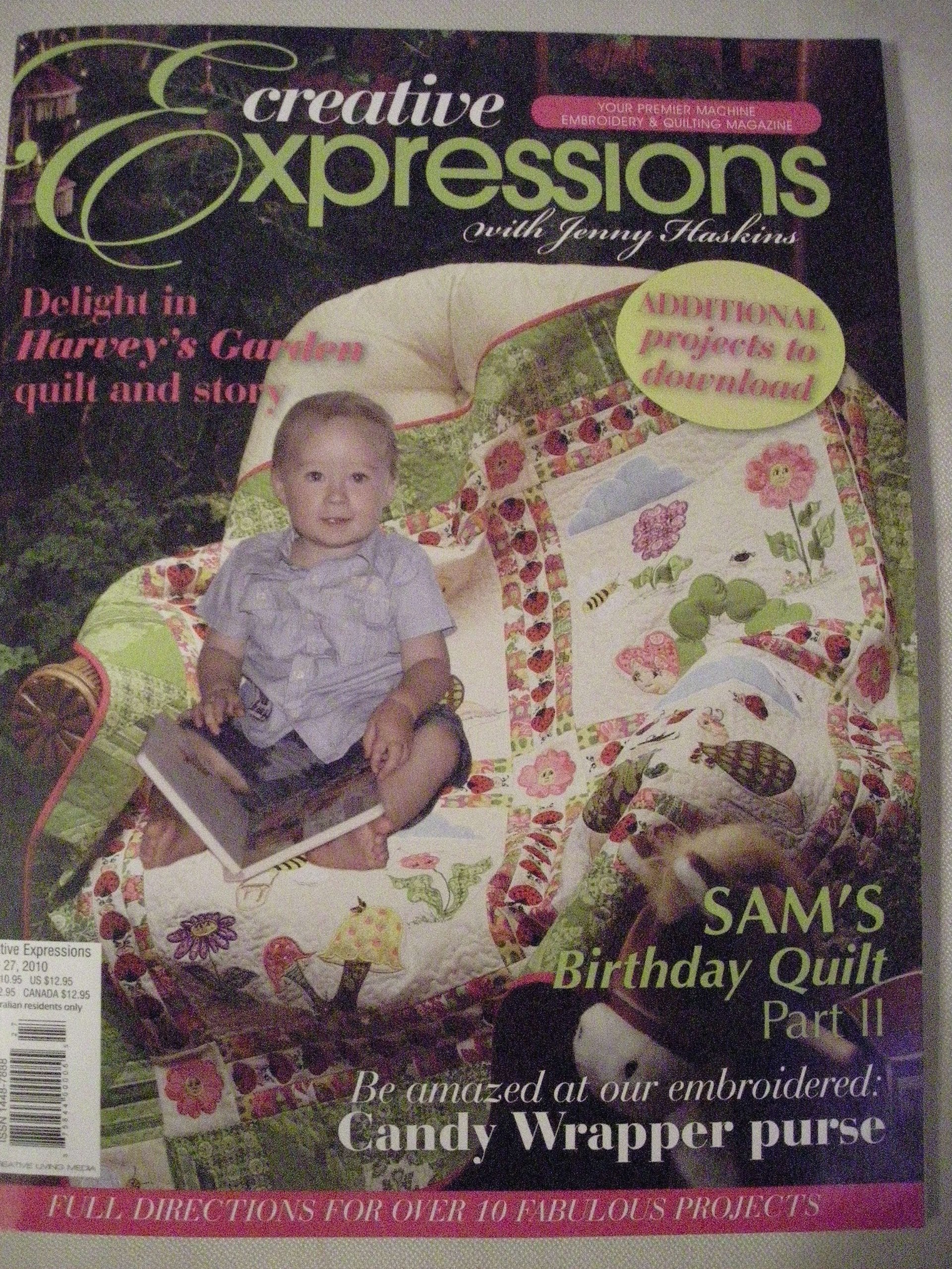 Creative Expressions with Jenny Haskins, Issue 27, 2010 used book depot