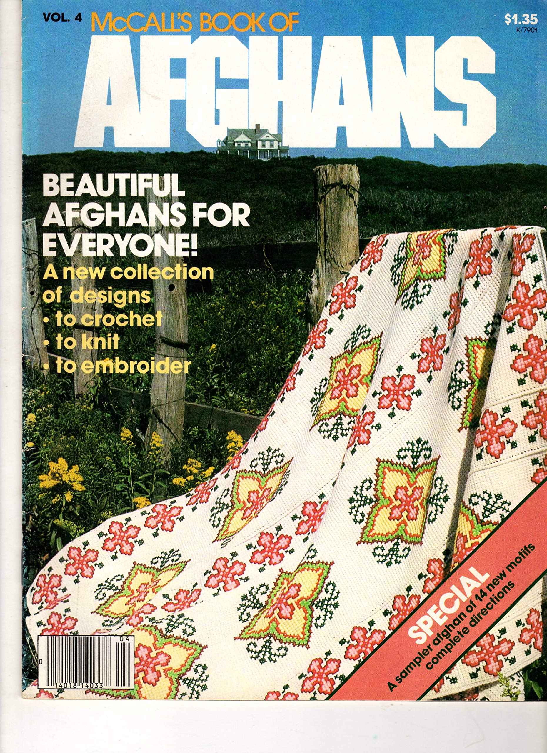 McCall's Book of Afghans-Vol 4 used book depot
